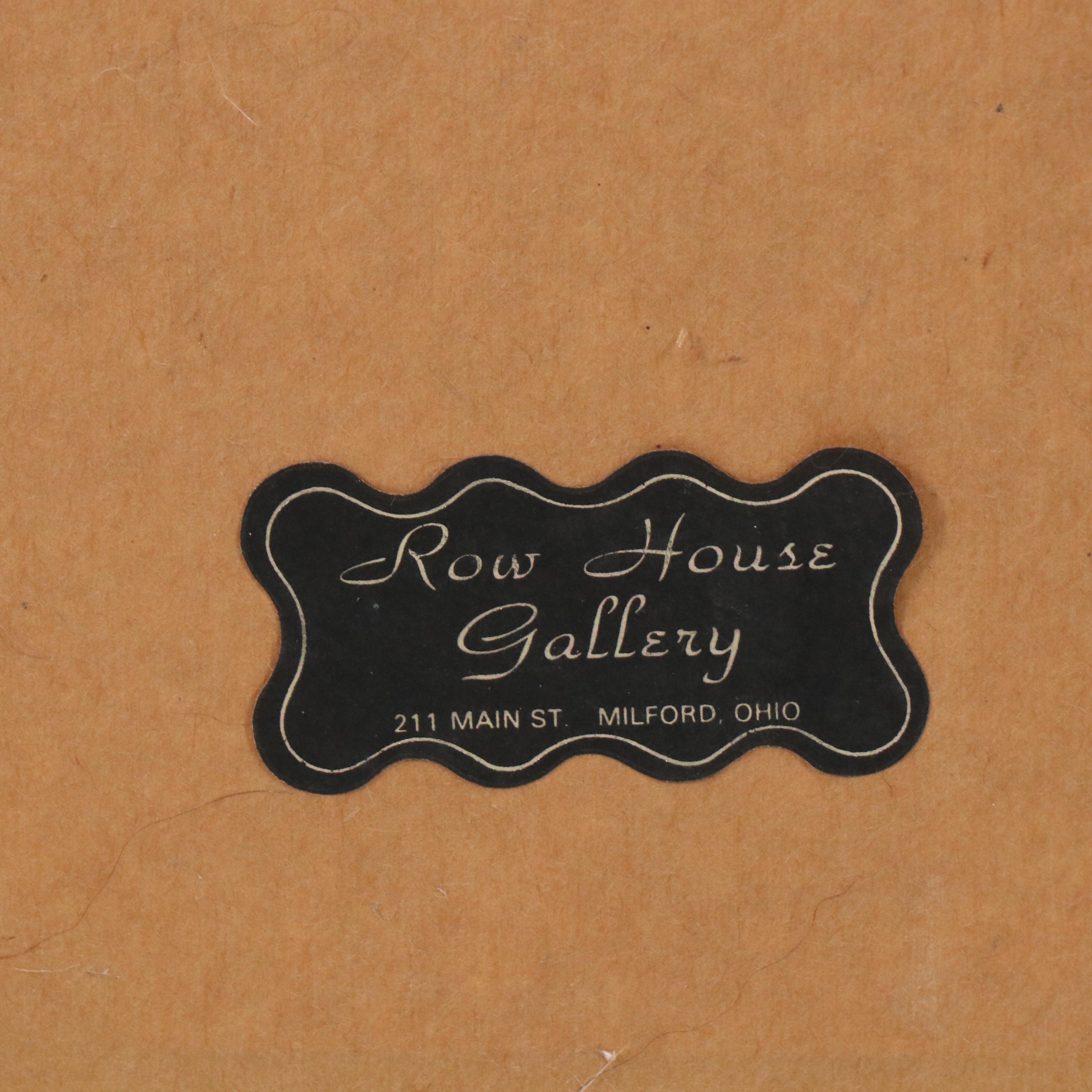 John A. Ruthven Offset Lithograph "Sand Hill Cranes," 1978