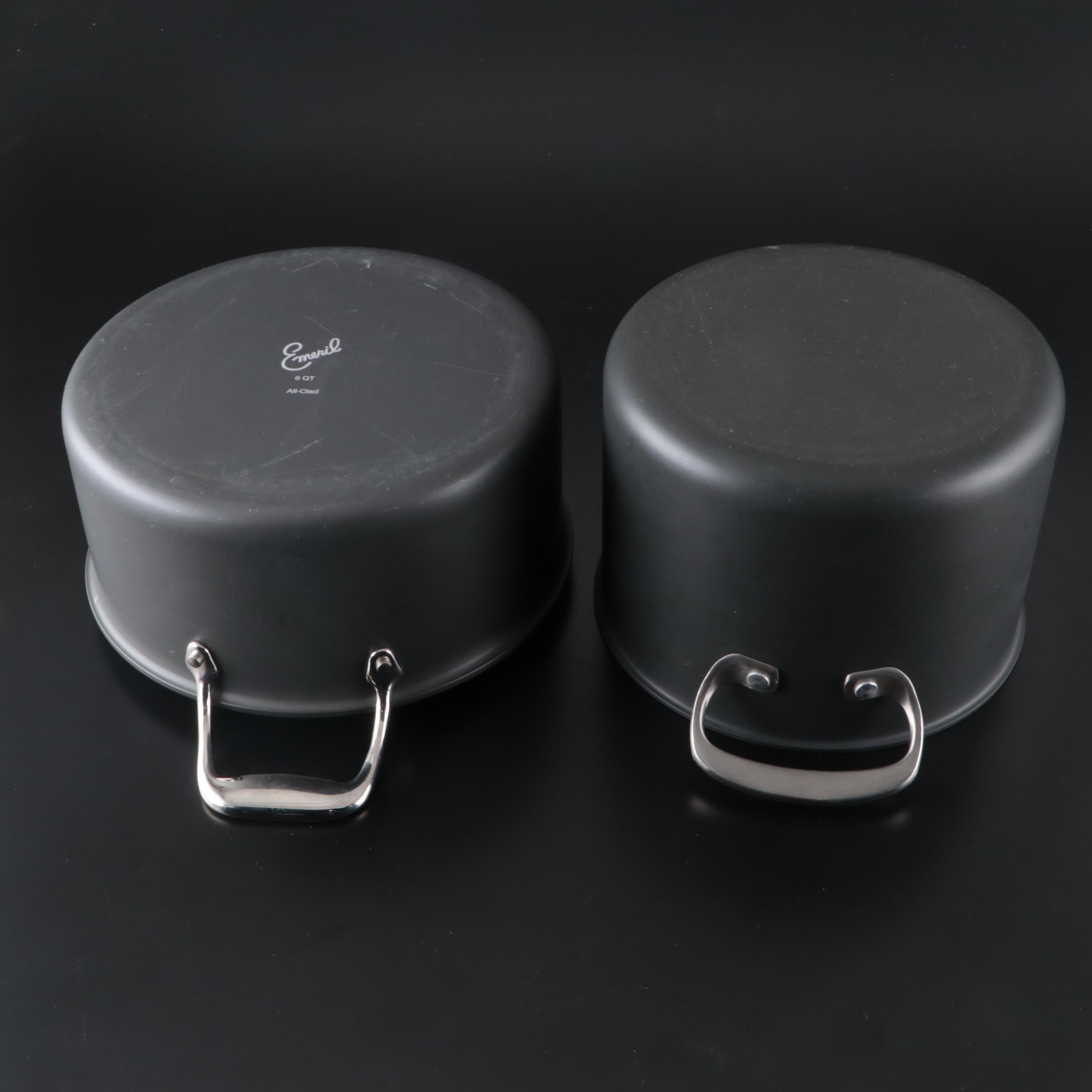 Oneida Roasting Pan with Cuisinart, Circulon, and Other Pots Including Non-Stick