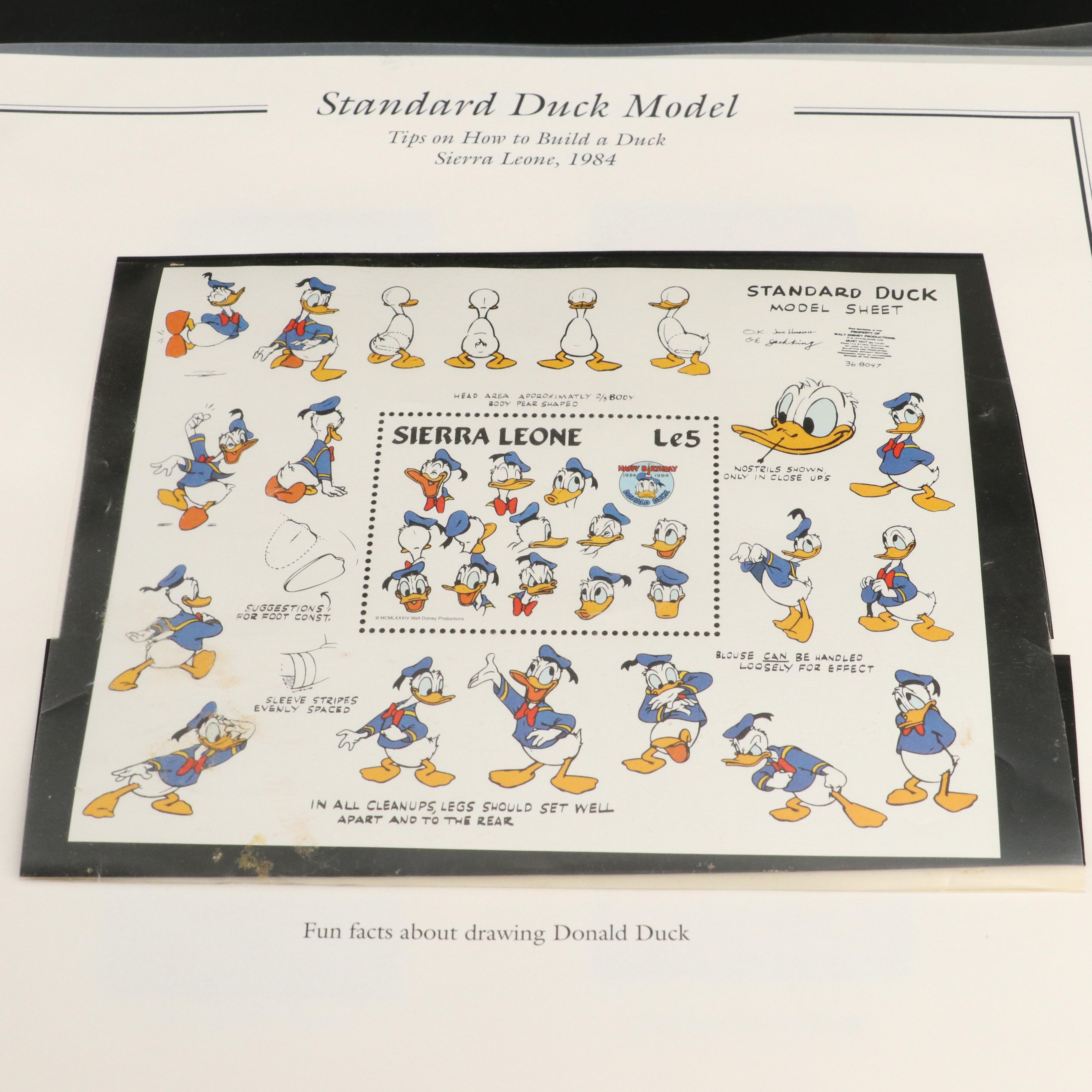 Four Albums of Postage Stamps and Covers, U.S., World, Disney, and UNICEF