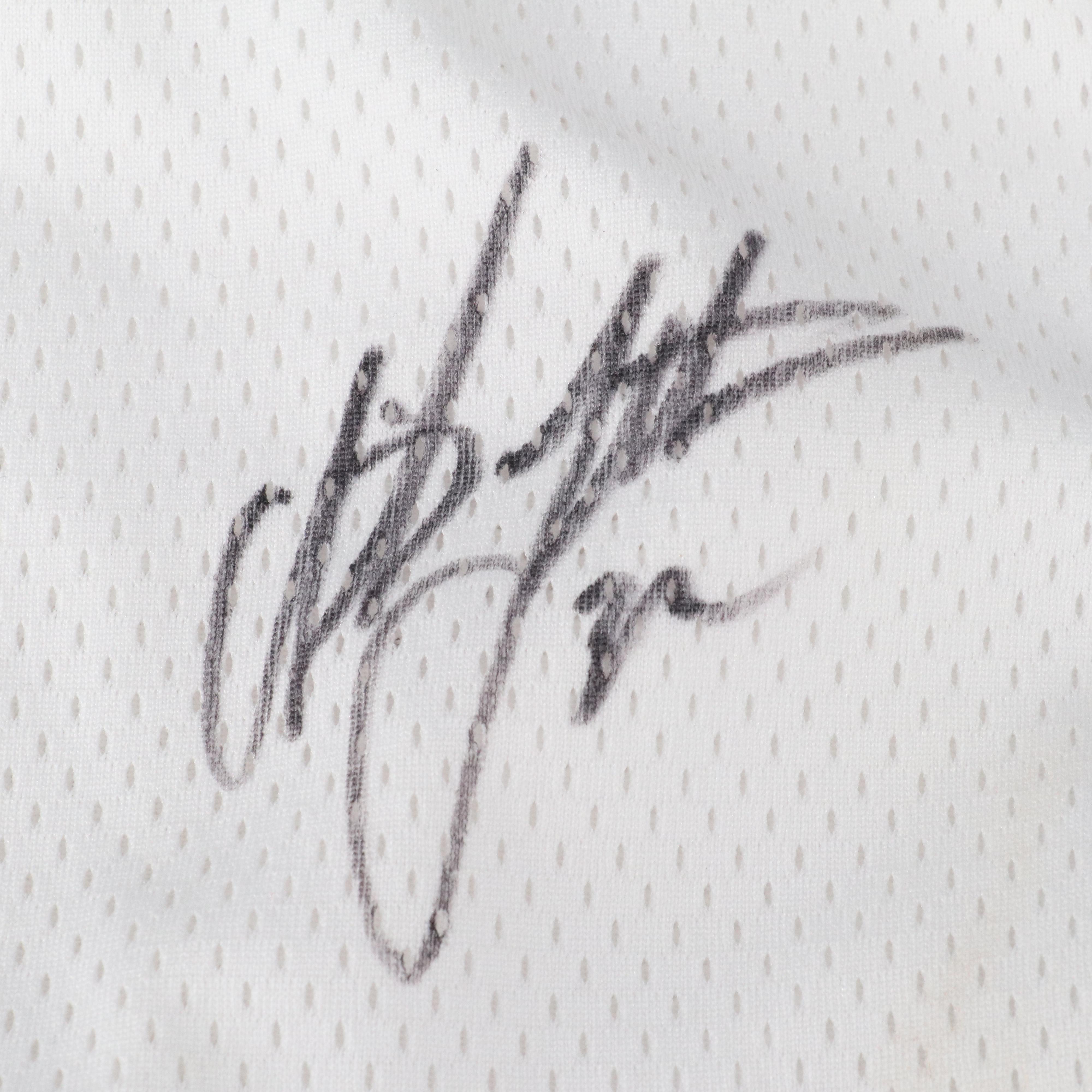 Christian Laettner Signed and Player Issued Duke Blue Devils Basketball Shorts