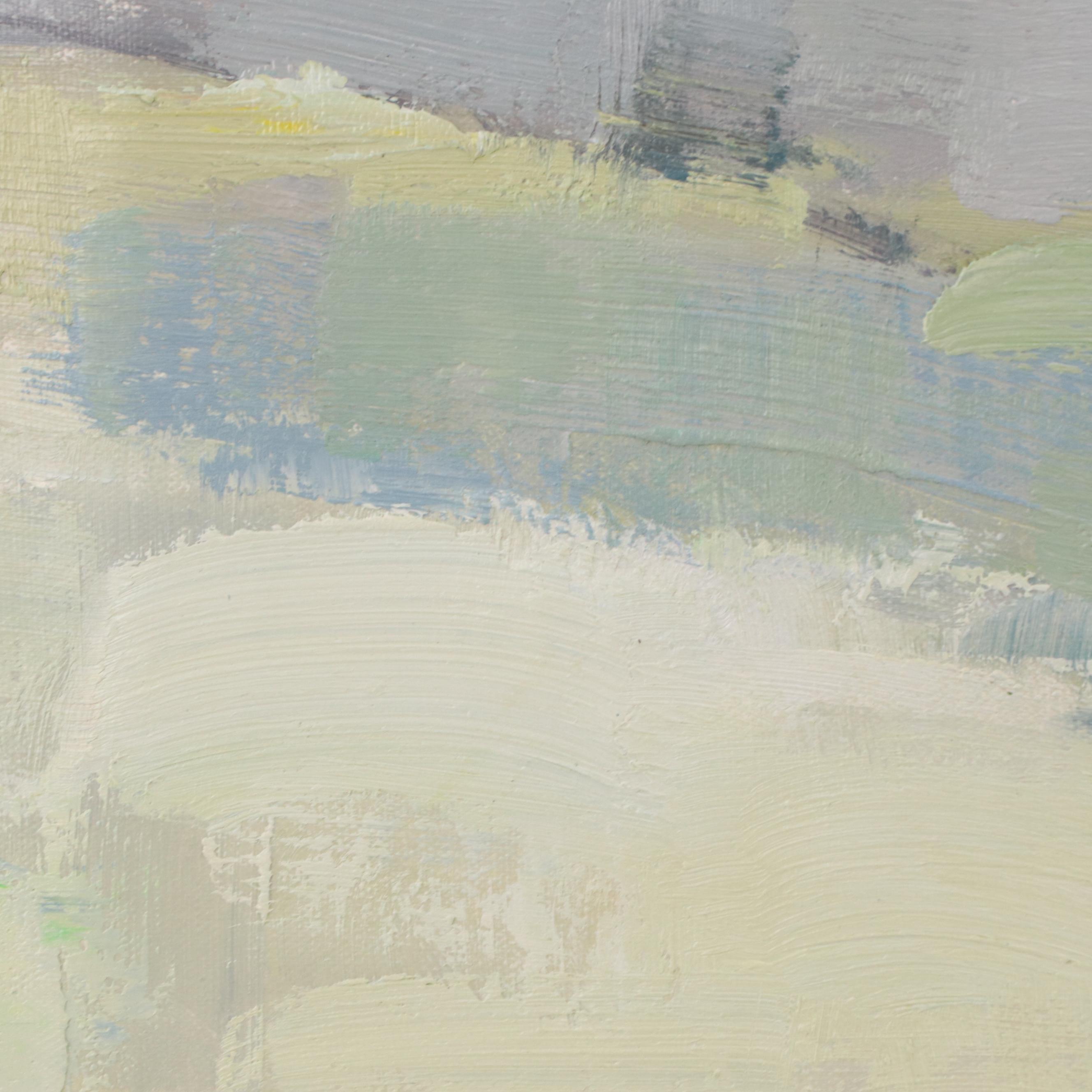 Ling Stylized Landscape Oil Painting, 21st Century