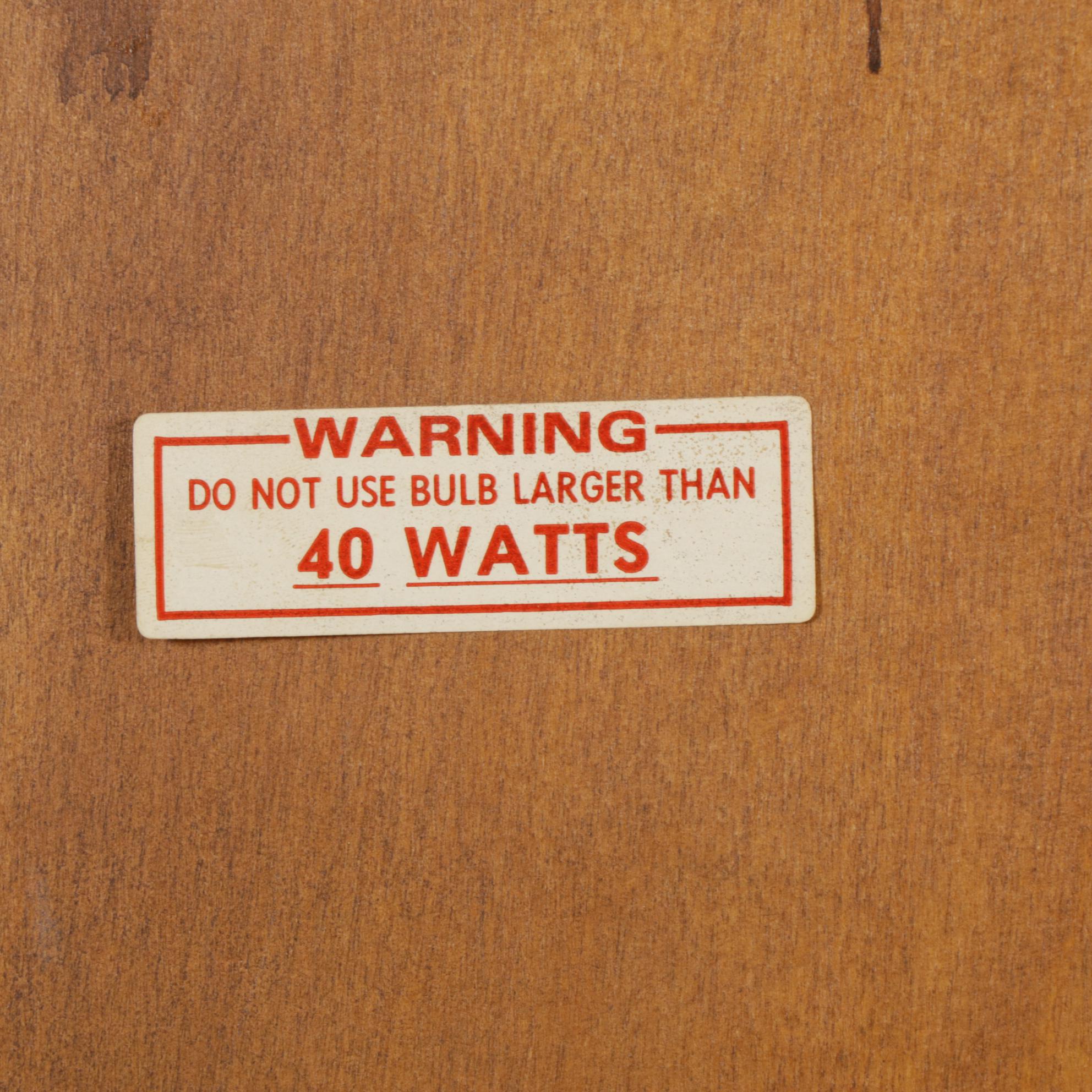 Jasper Cabinet Walnut Secretary Desk with Illuminated Bookcase, Mid-20th Century