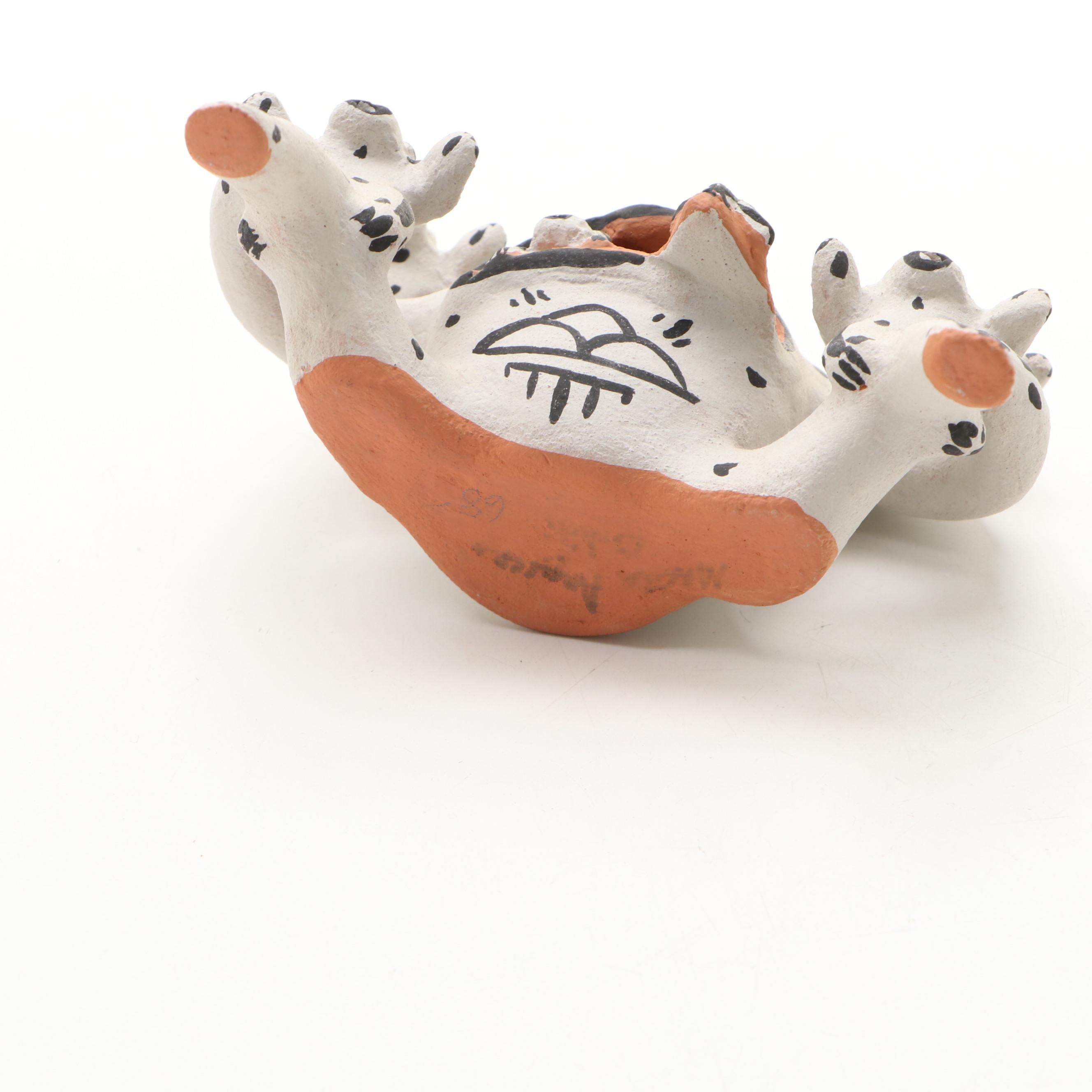 Martha Arquero Cochiti Pueblo Pottery Frog Storyteller