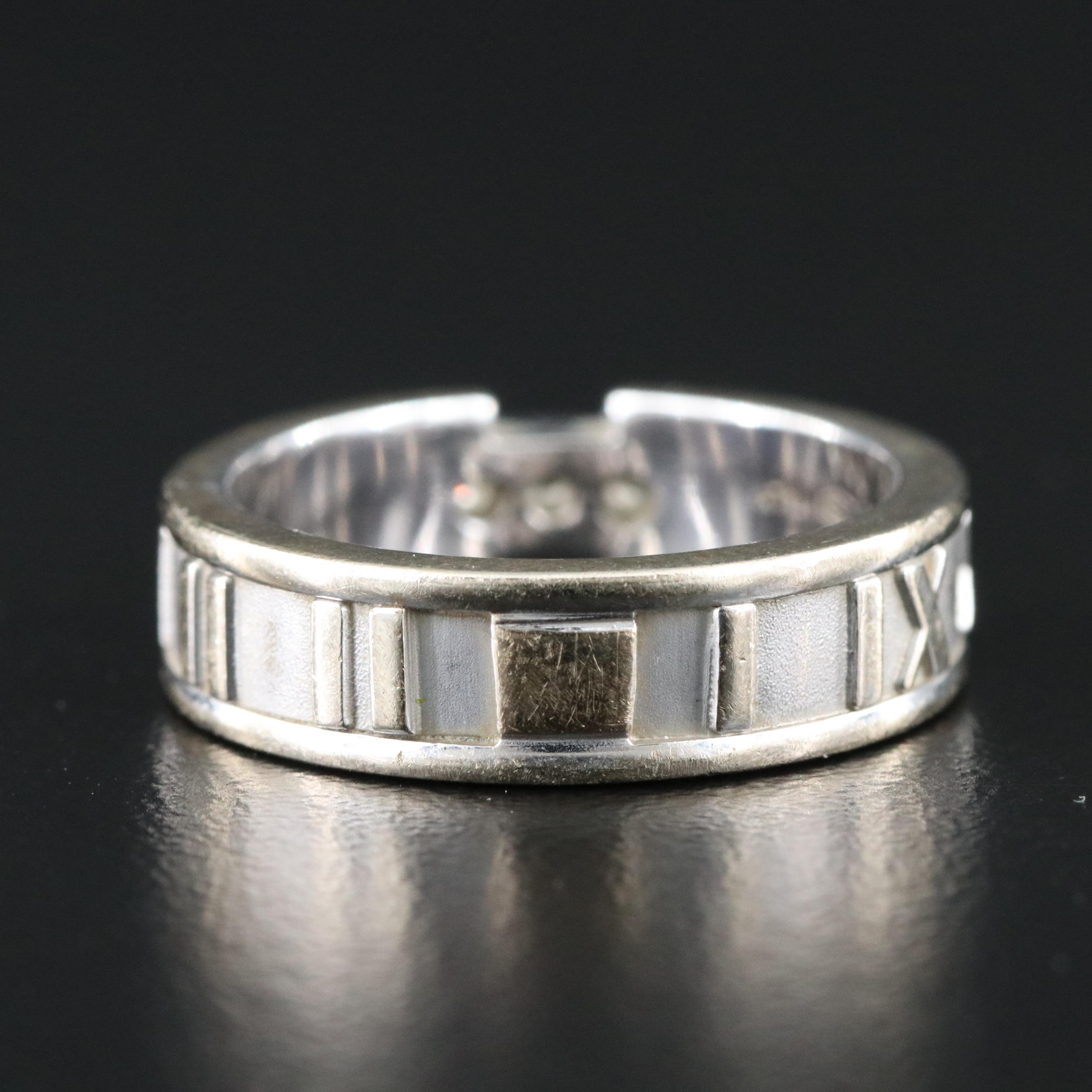 Tiffany & Co. Atlas 18K Diamond Ring