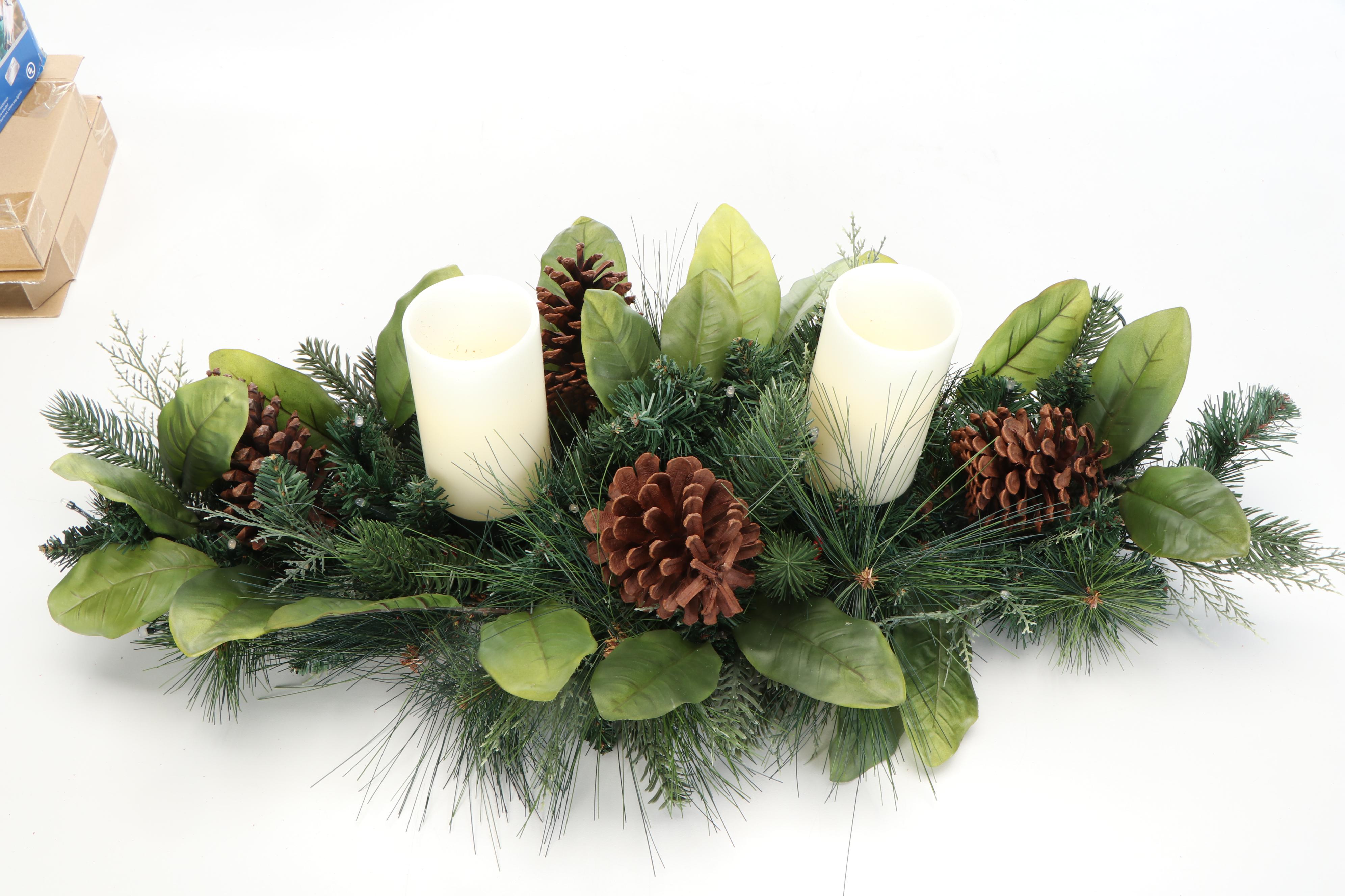 Hobby Lobby Mini Lights with Cape Craftsmen Wood Cheese Knives and More