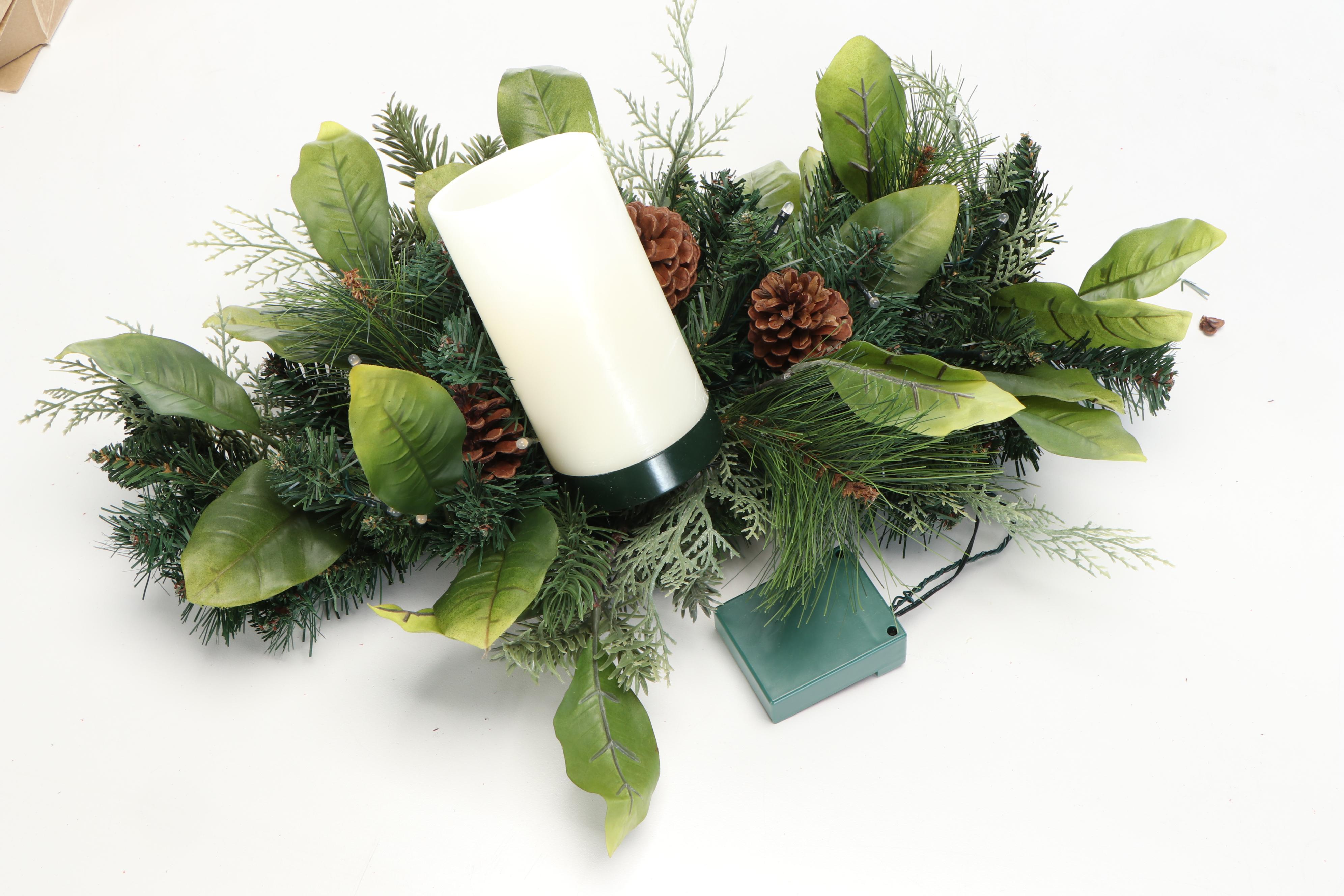 Hobby Lobby Mini Lights with Cape Craftsmen Wood Cheese Knives and More