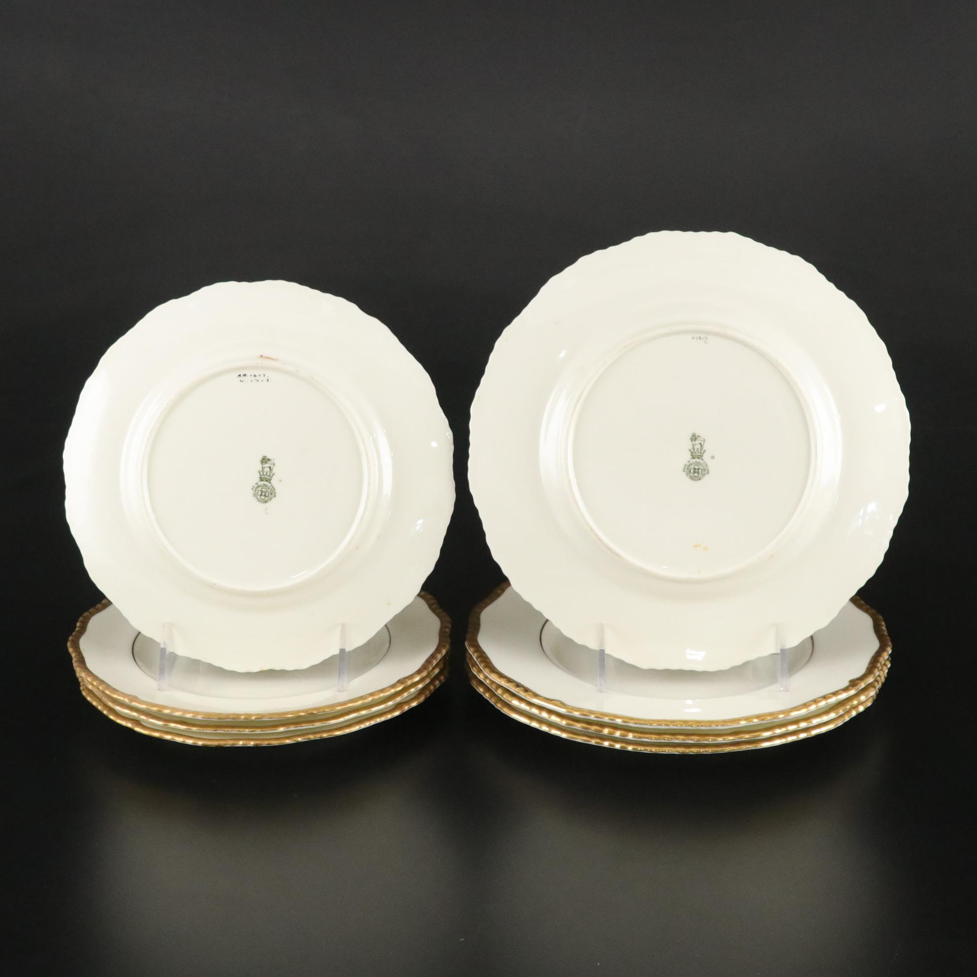 Royal Doulton "Chantilly" Six-Piece Dinner Service for Four Diners