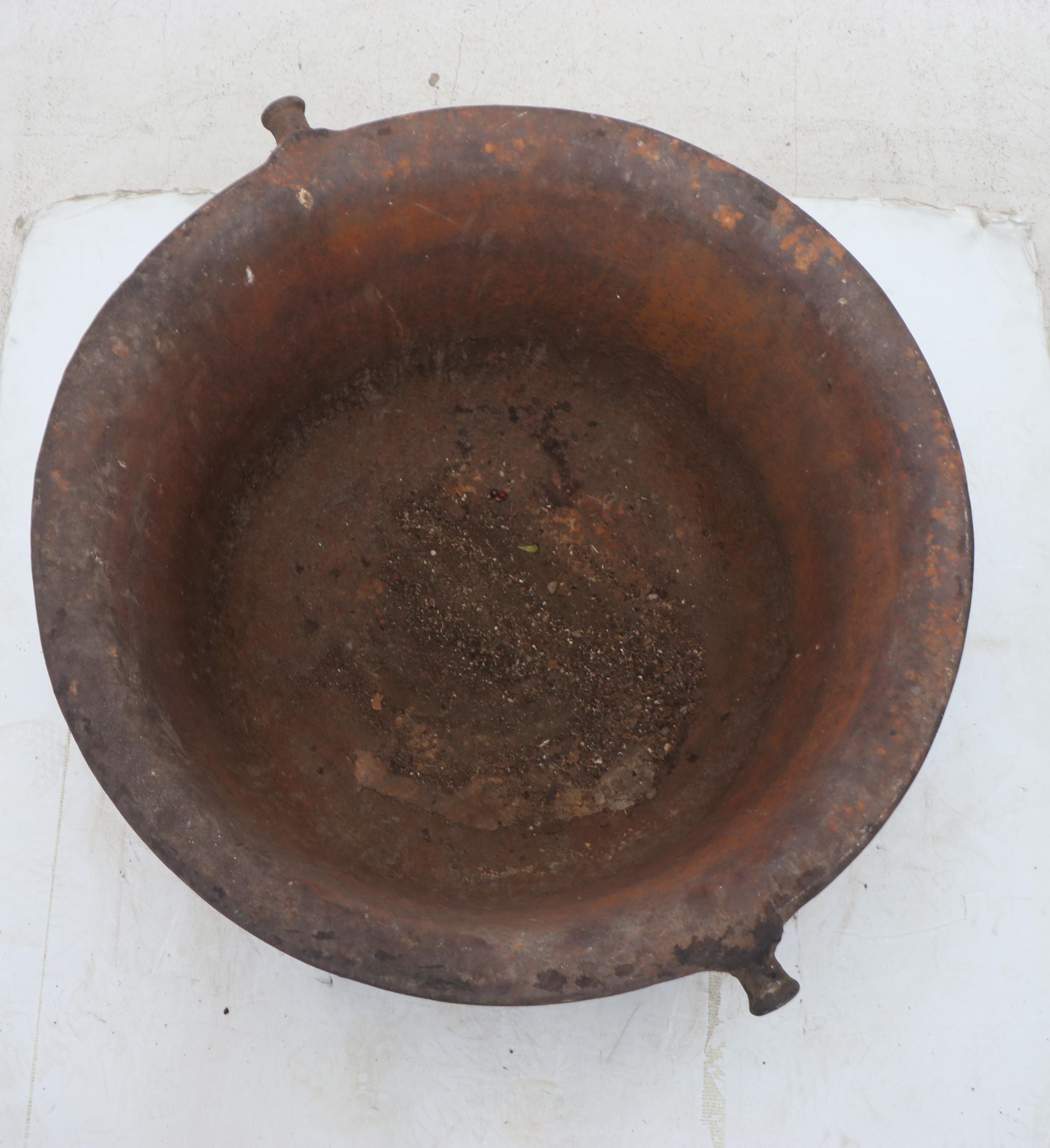 Cast Iron Cauldron Planter with Stand