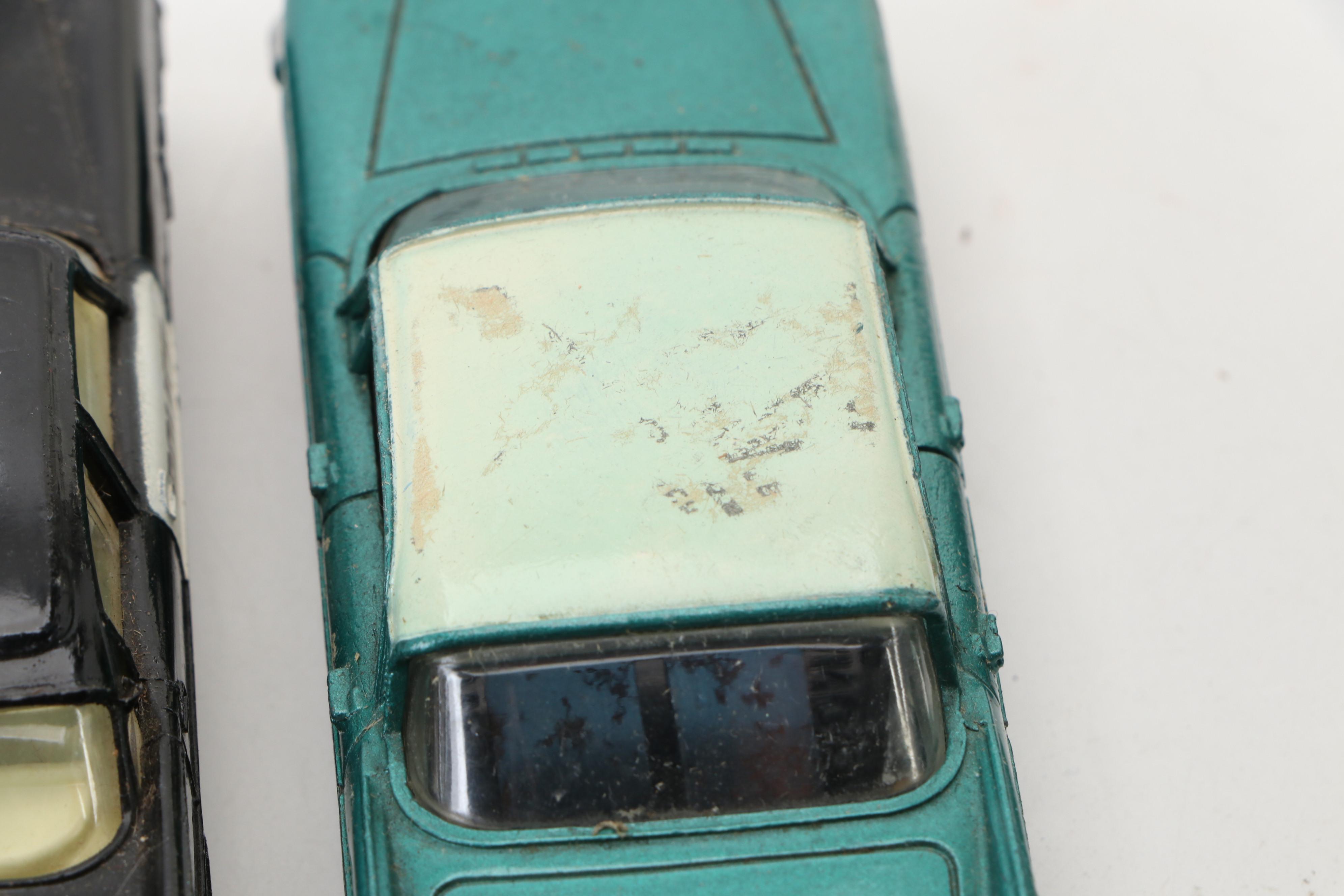 Meccano Dinky Toys "Plymouth Plaza," "DeSoto Fireflite" and More Cars