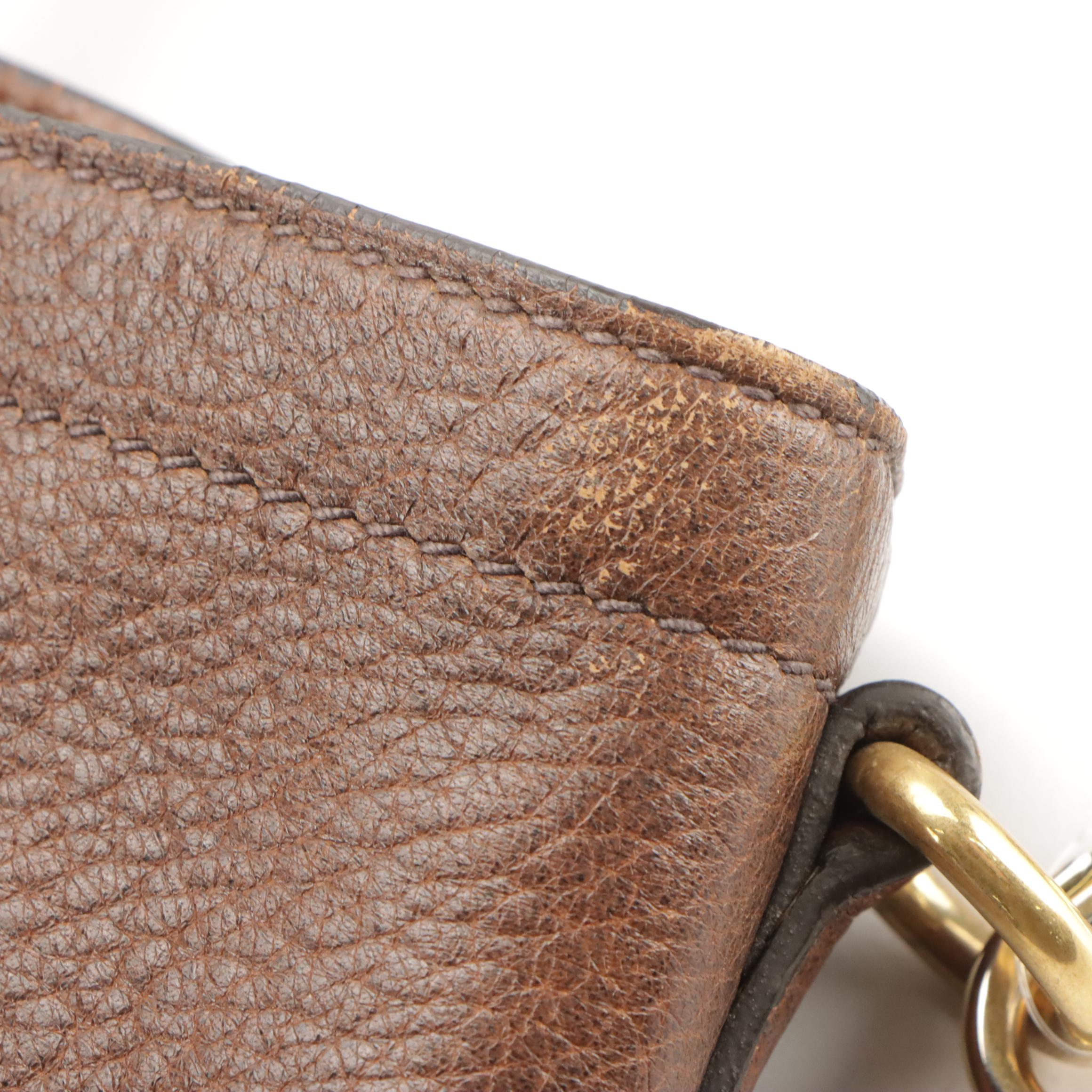 Prada Large Tote BN1795 in Bruciato Cervo Leather