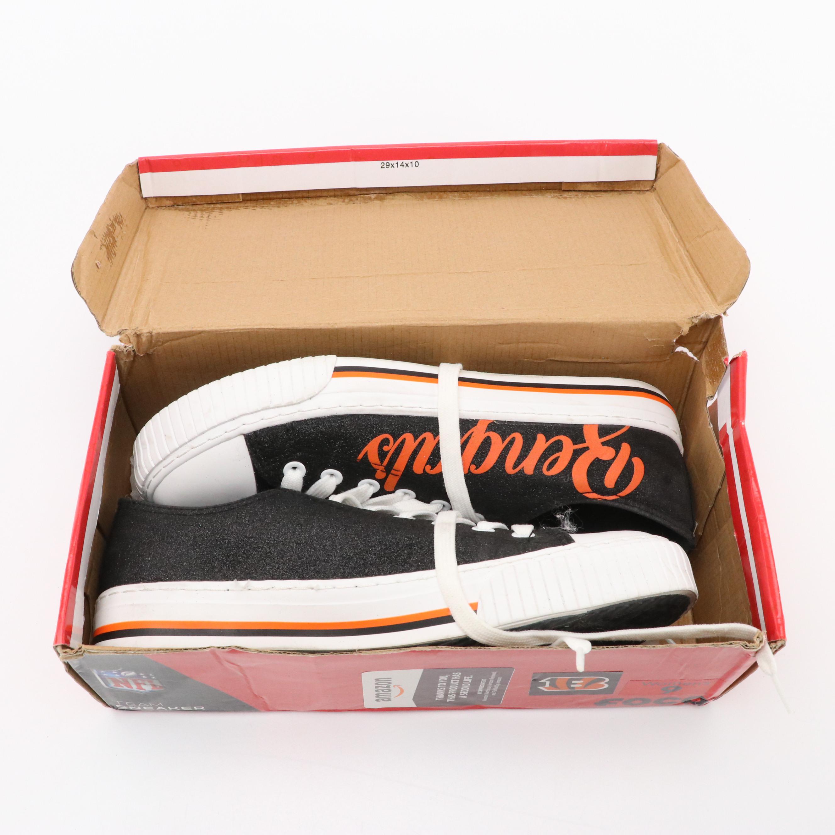 Bengals Themed Signed Boxer Shorts, Foco Sneakers, Spirit Fingers Gloves & More