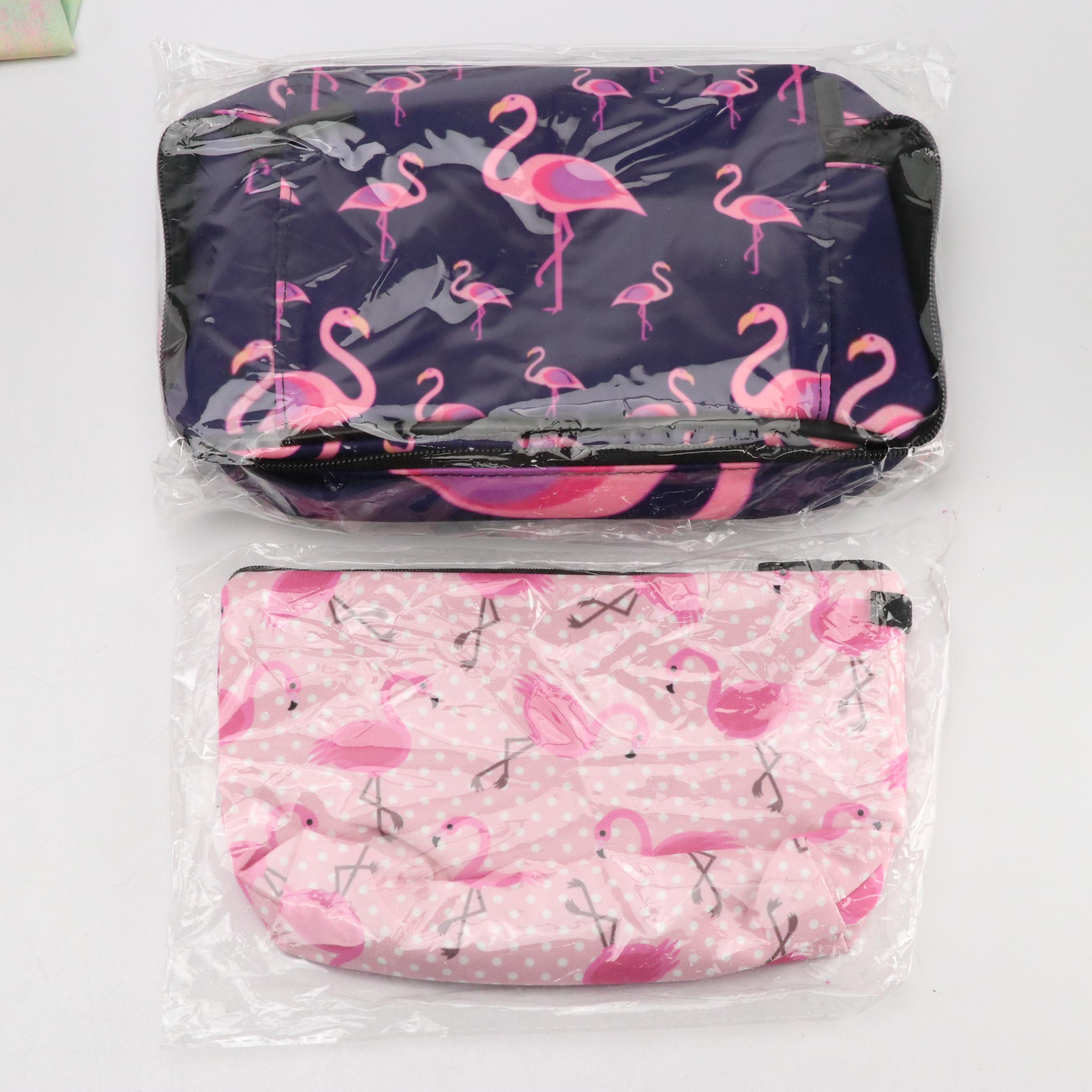Flamingo Printed Crocs, Lula Roe Cardigan, Zip Pouches, Jewelry and More