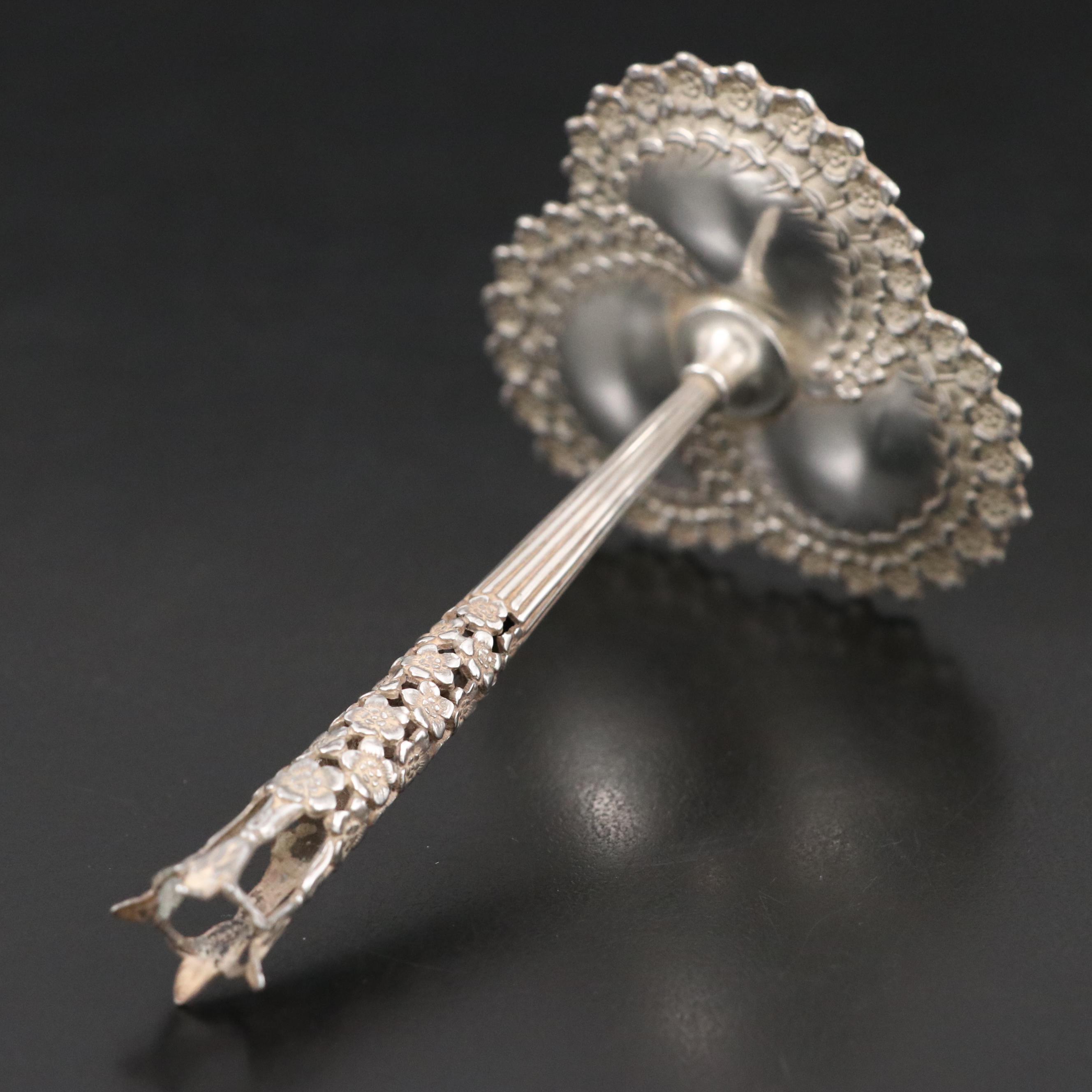 Tiffany & Co. Sterling Silver Openwork Bud Vase, Early 20th Century