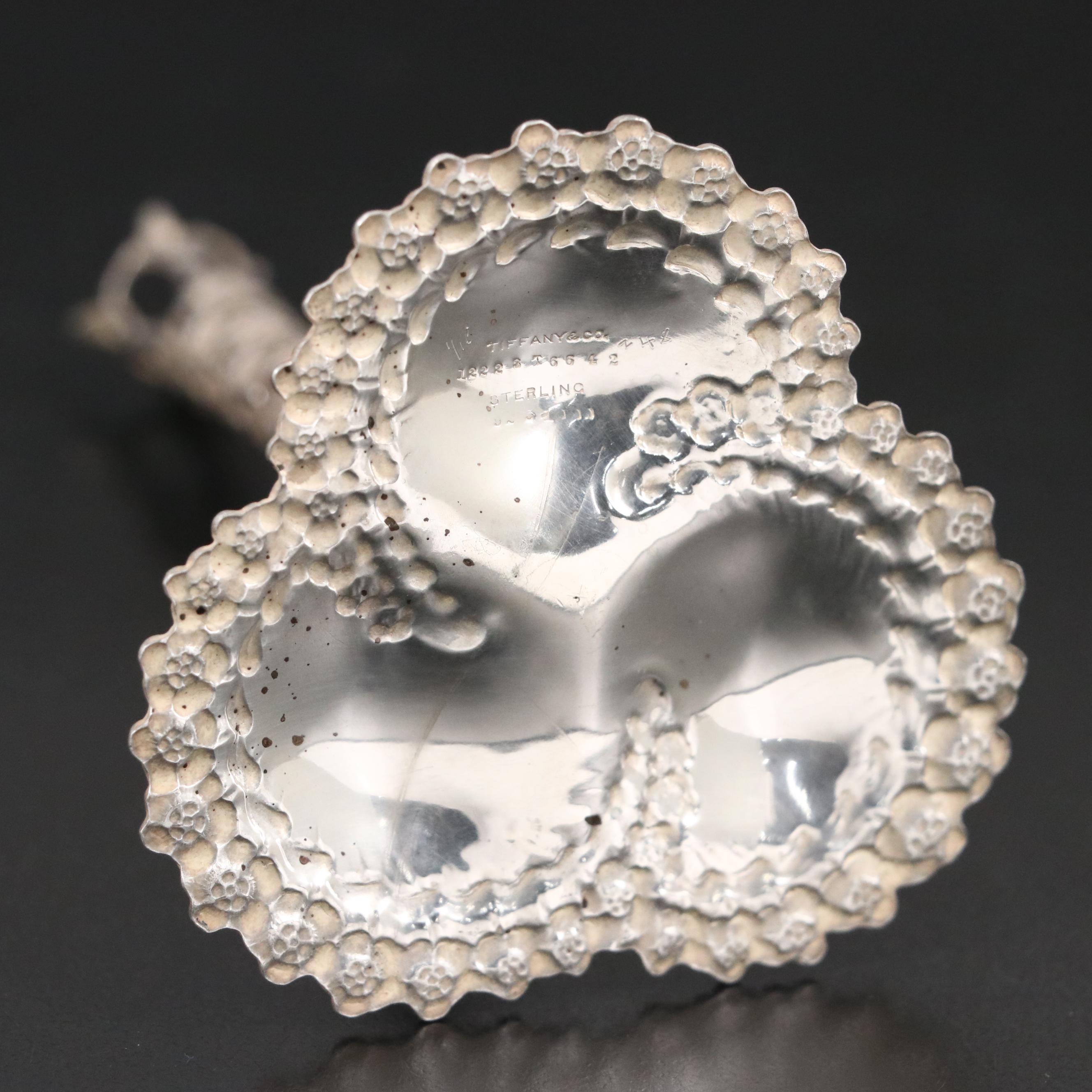 Tiffany & Co. Sterling Silver Openwork Bud Vase, Early 20th Century