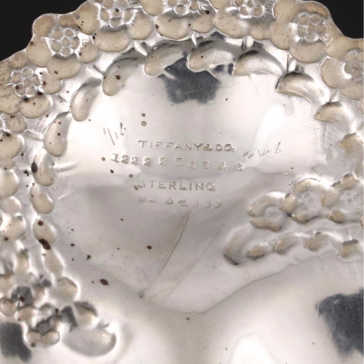 Tiffany & Co. Sterling Silver Openwork Bud Vase, Early 20th Century