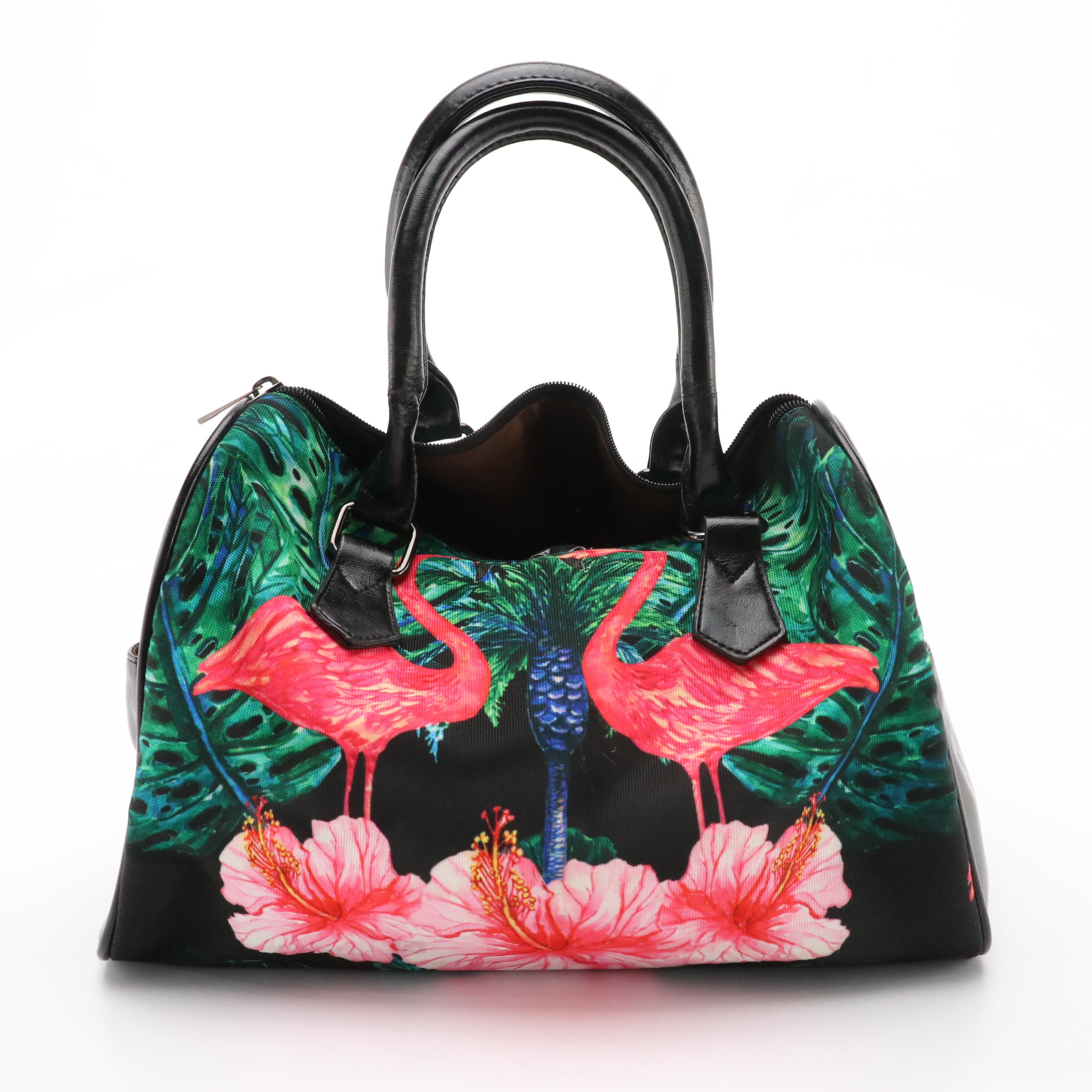 Flamingo Themed Boston Bag, Crocs, Lula Roe Clothing String Lights and More