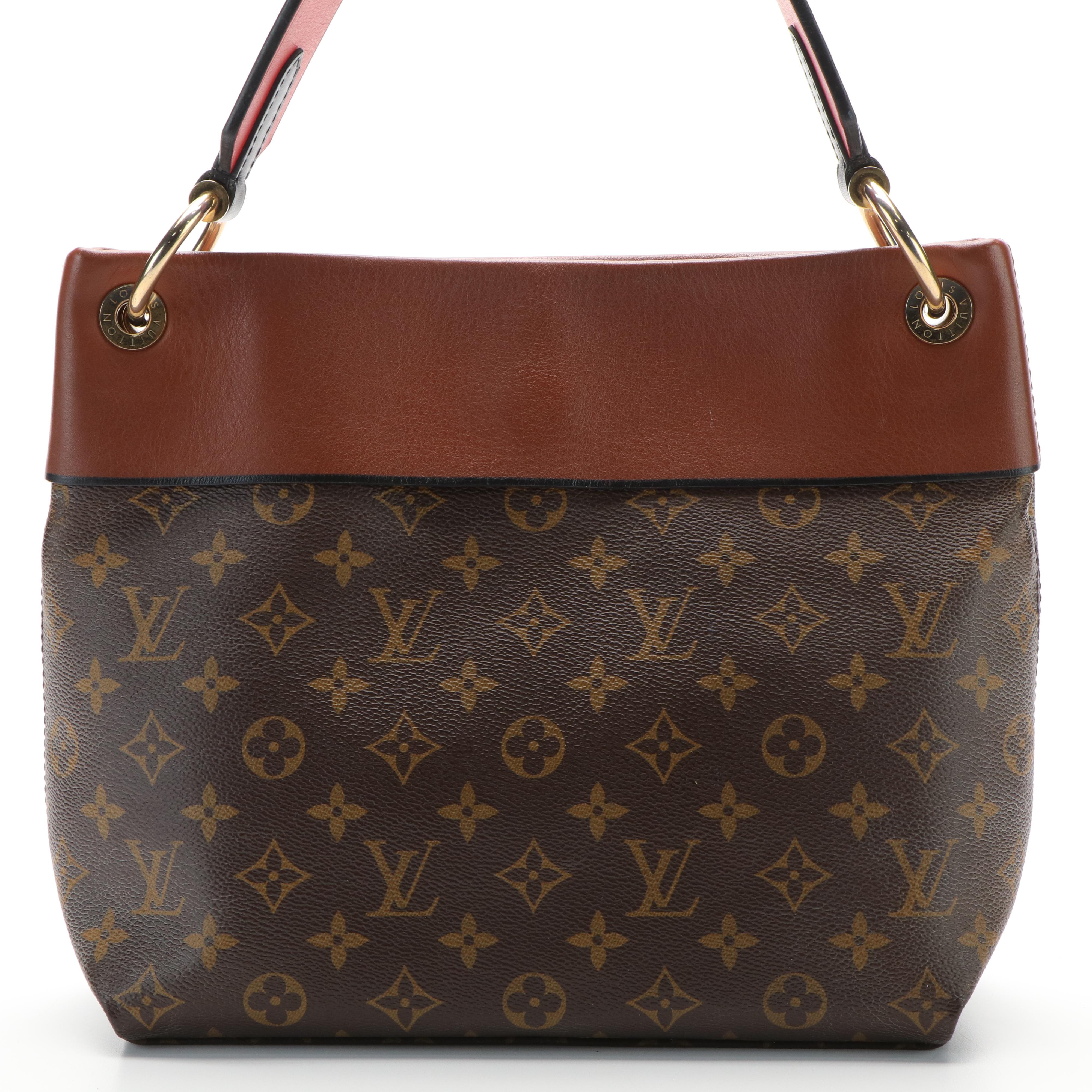 Louis Vuitton  Tuileries Besace Shoulder Bag in Monogram Canvas and Leather