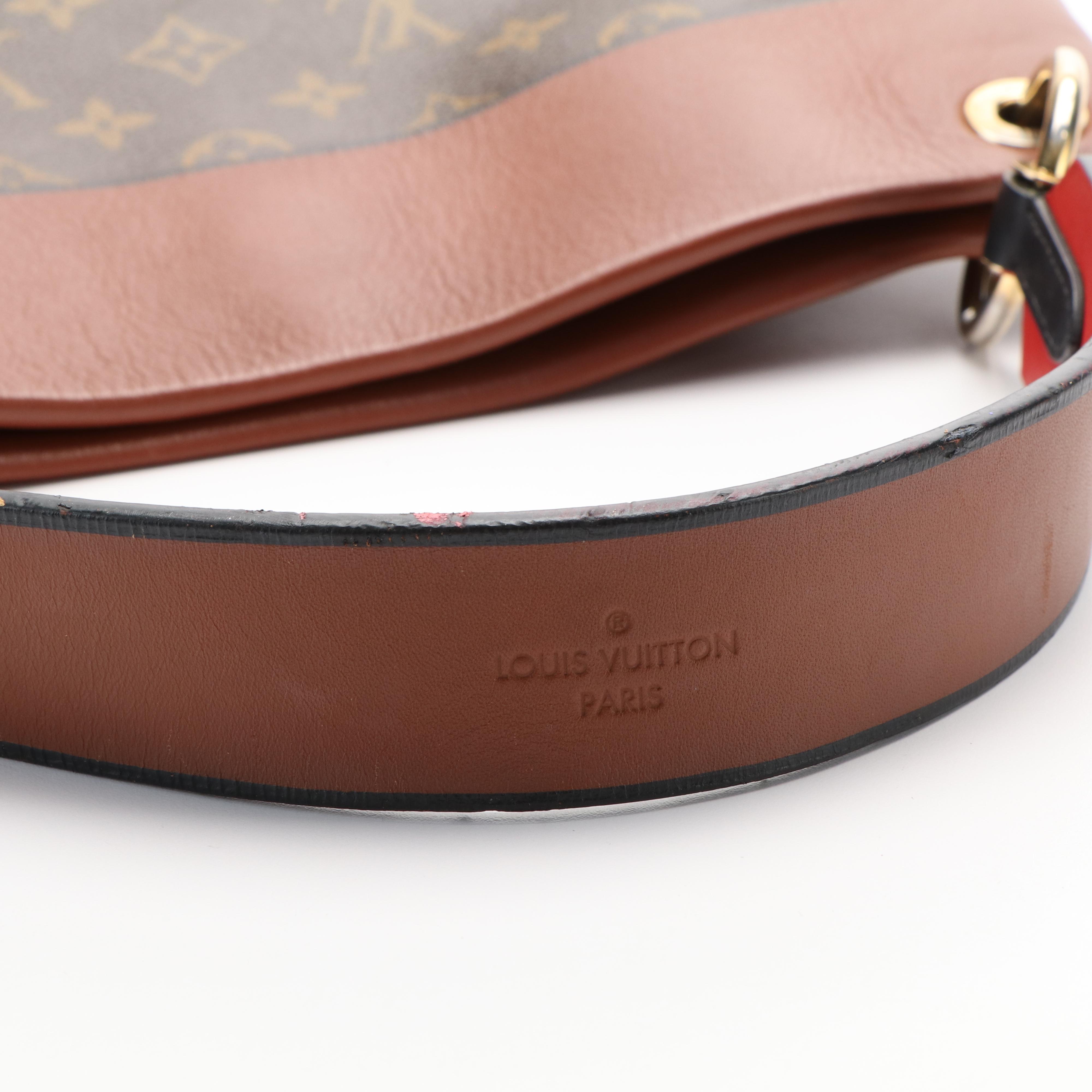 Louis Vuitton  Tuileries Besace Shoulder Bag in Monogram Canvas and Leather