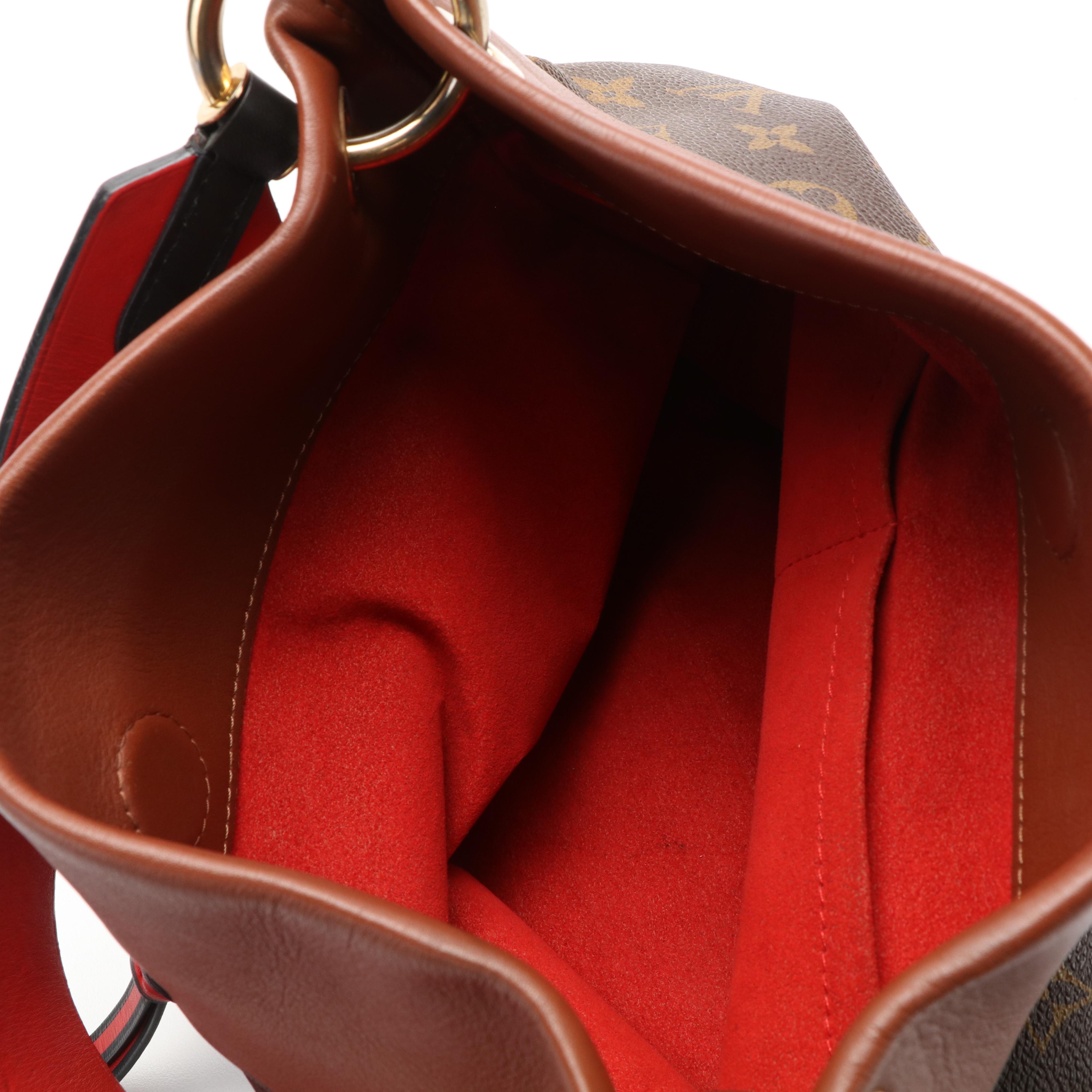 Louis Vuitton  Tuileries Besace Shoulder Bag in Monogram Canvas and Leather