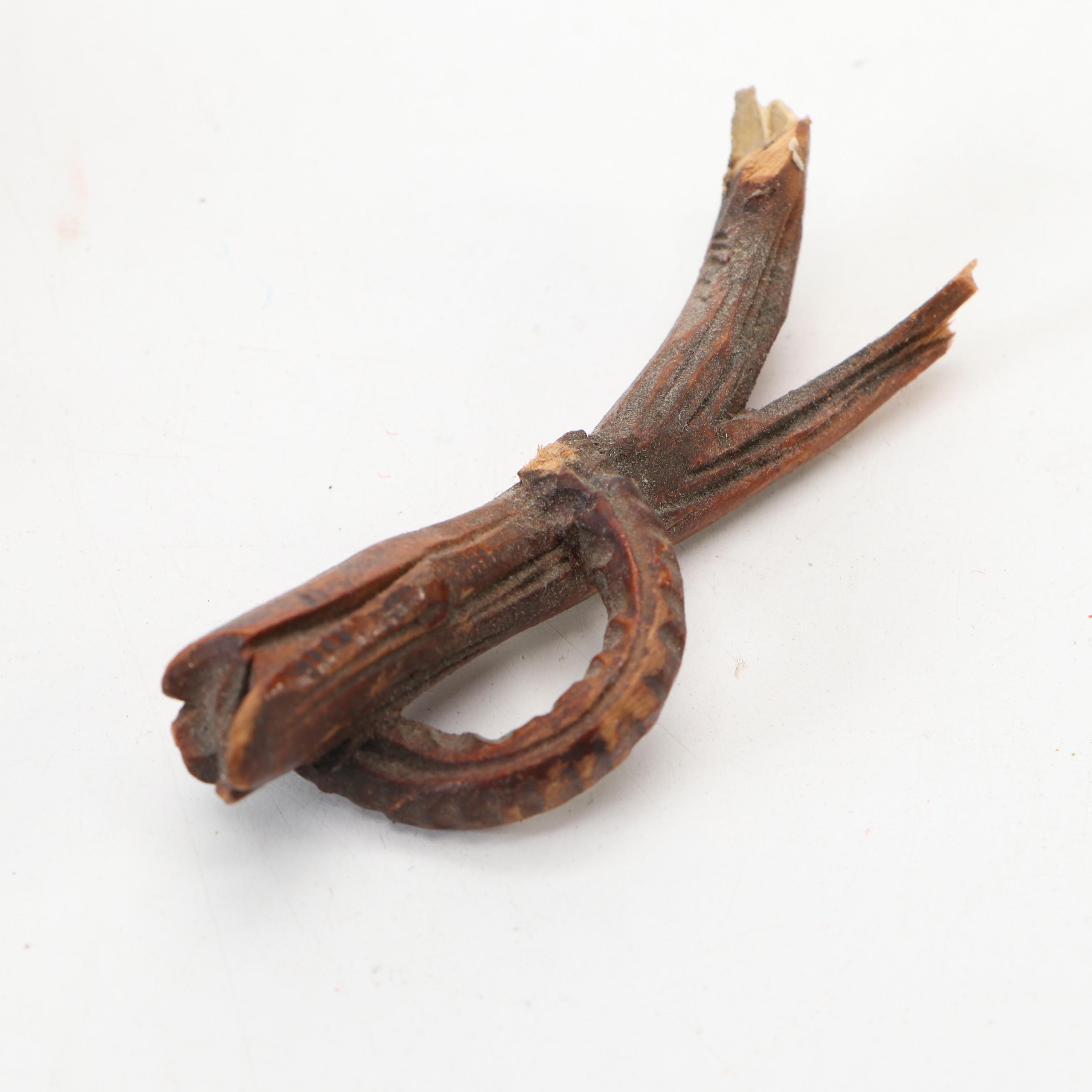 German Folk Art Style Wood Figurine, Stein and More