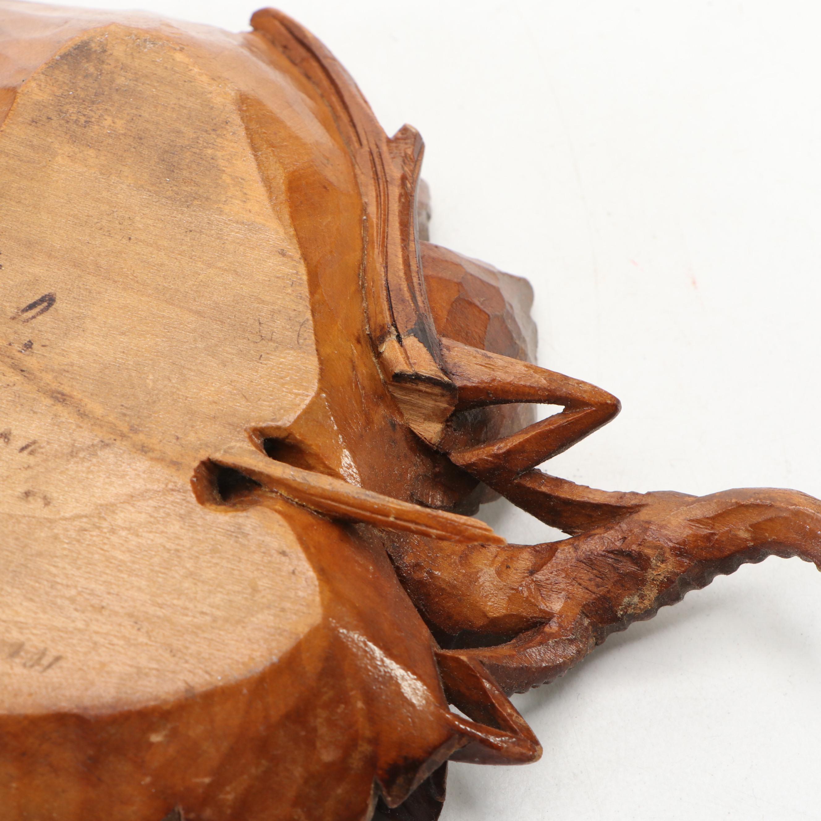 German Folk Art Style Wood Figurine, Stein and More