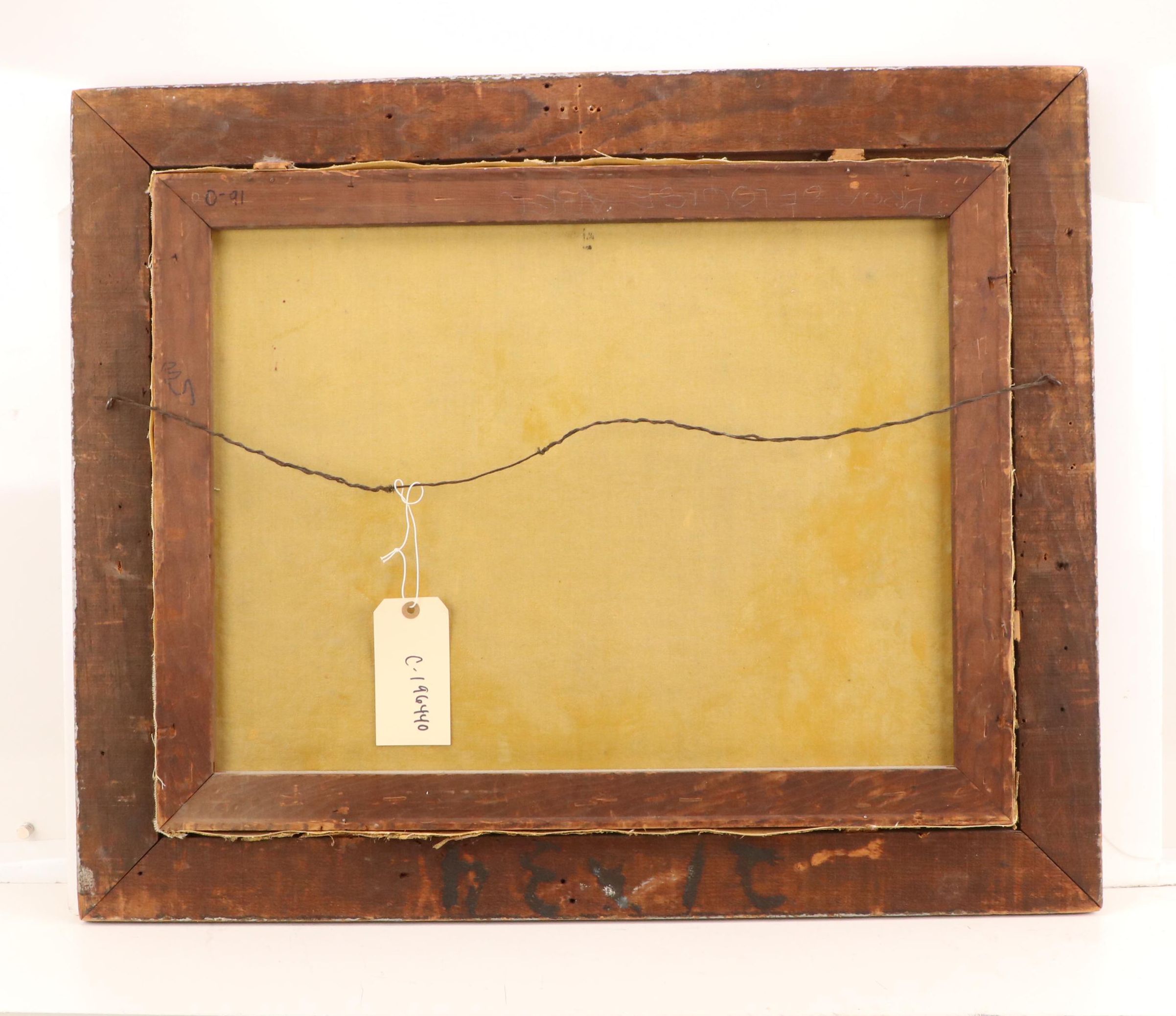 Impressionist Plein Air Wooded Landscape Oil Painting, Circa 1900