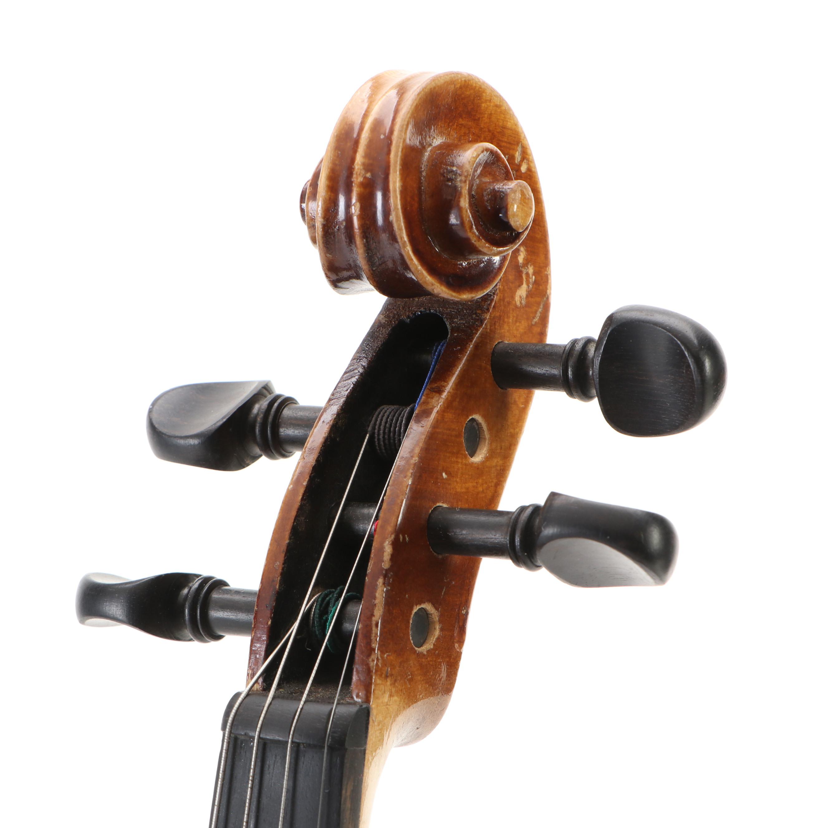 German Antonius Stradivarius Faciebat Cremona 1713 Copy 4/4 Violin with Case