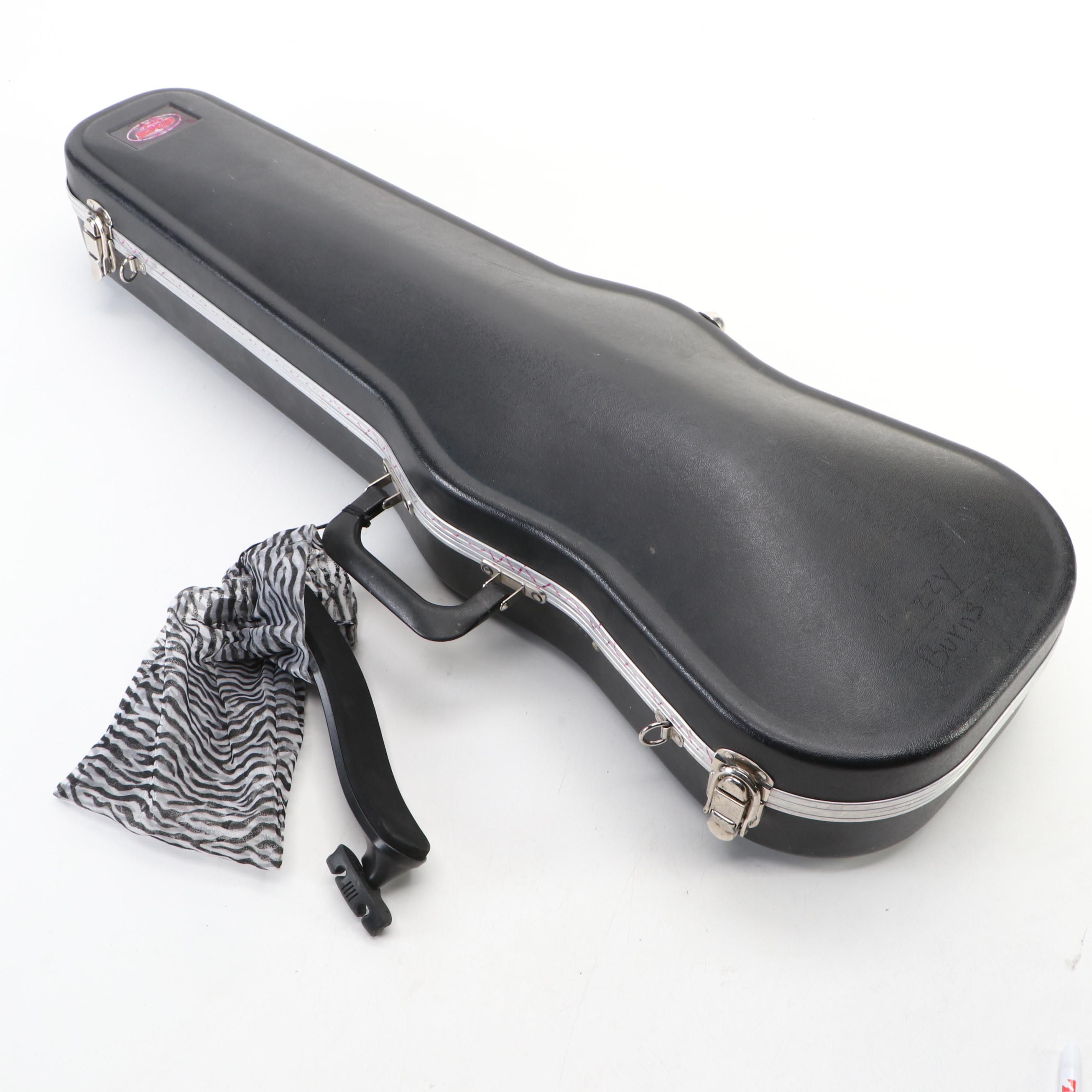 German Antonius Stradivarius Faciebat Cremona 1713 Copy 4/4 Violin with Case