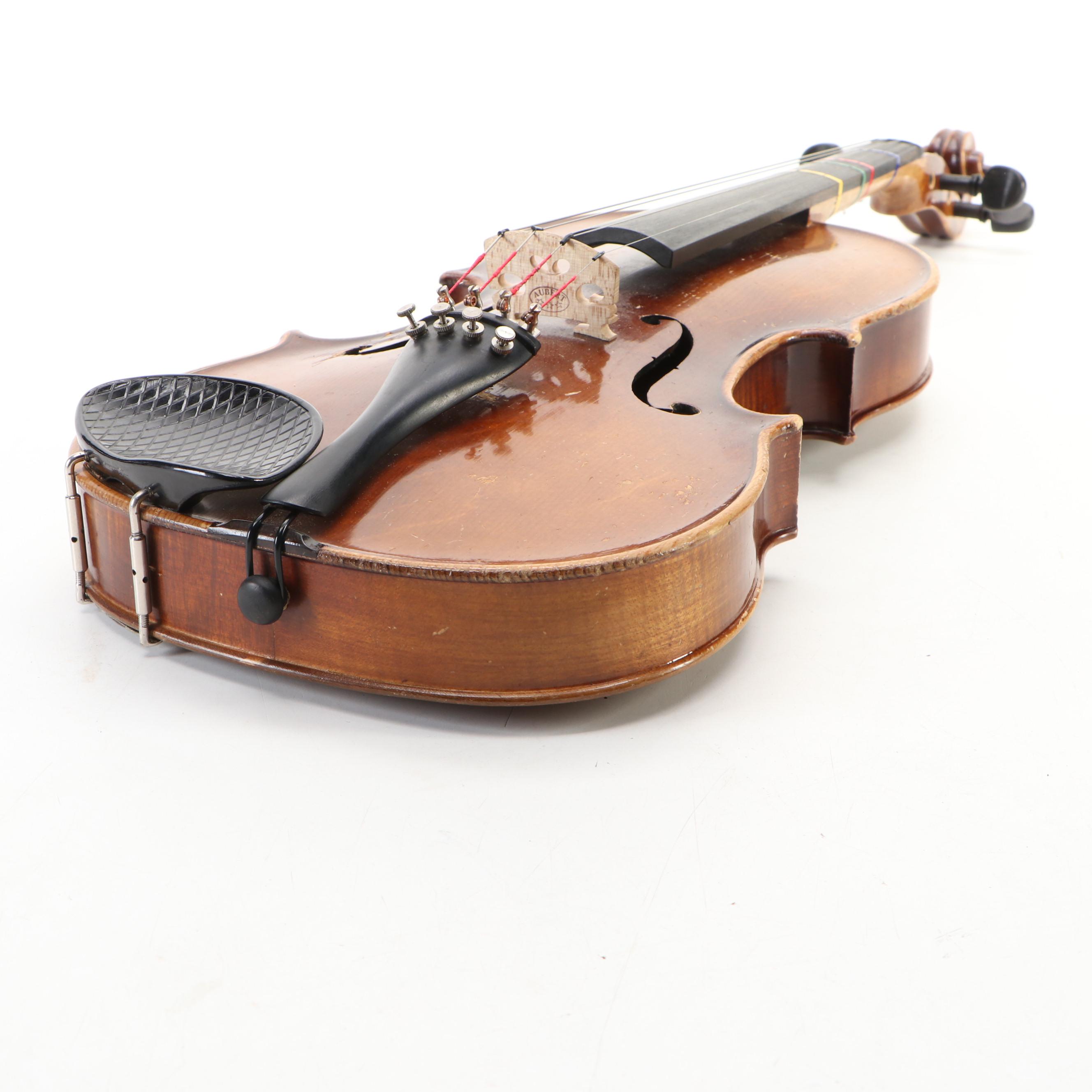 German Antonius Stradivarius Faciebat Cremona 1713 Copy 4/4 Violin with Case