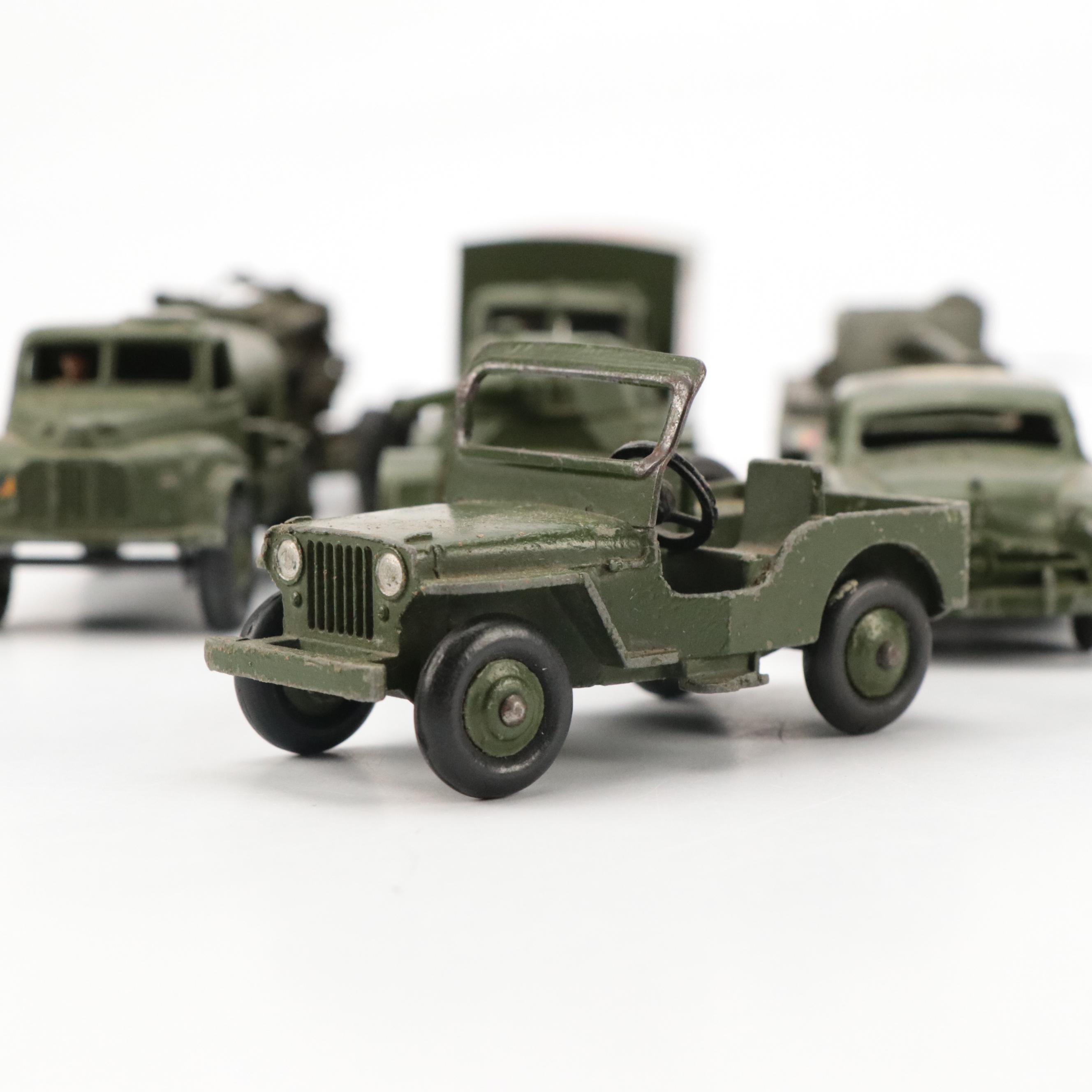 Meccano Dinky Toys "Army Water Tanker" and More Military Toy Vehicles