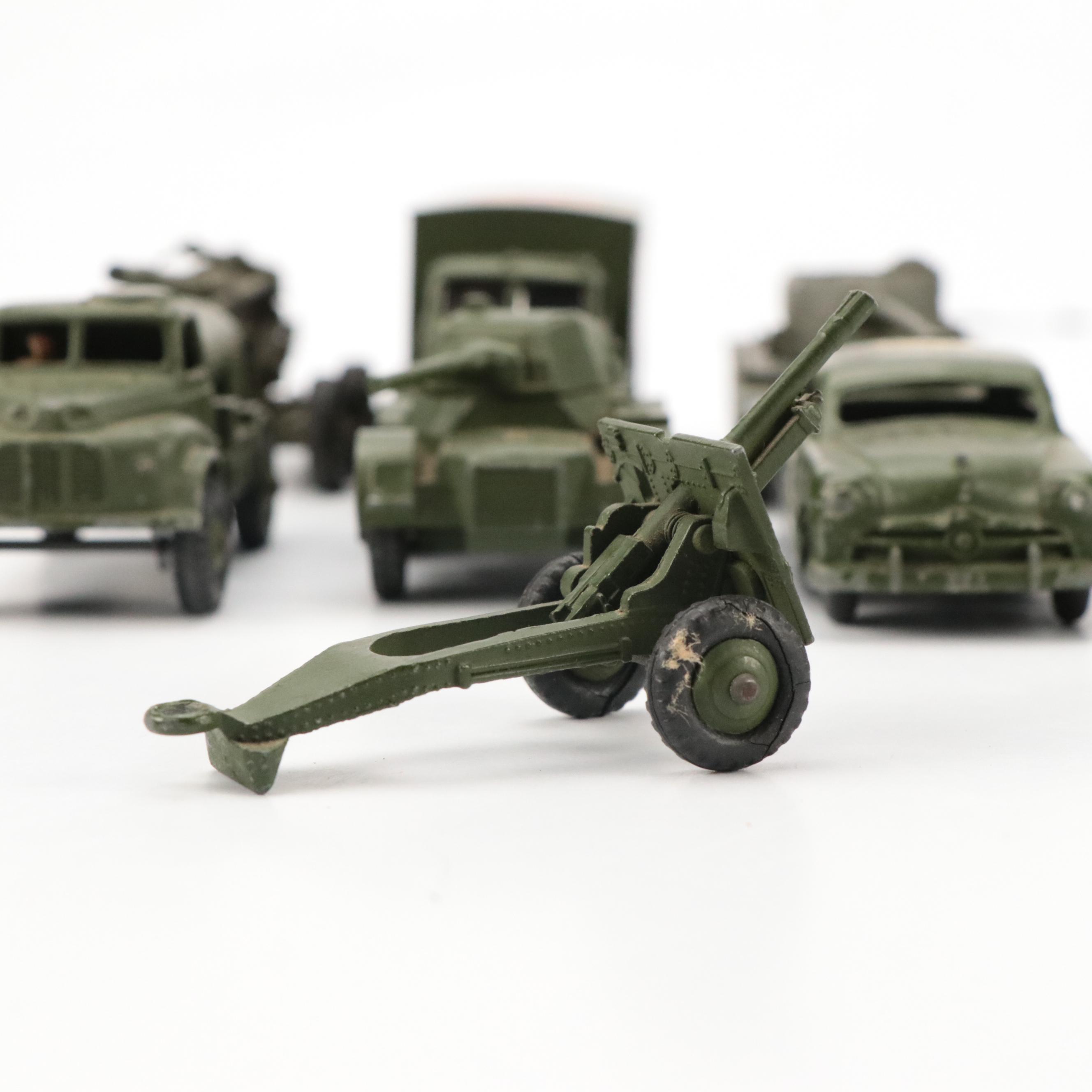 Meccano Dinky Toys "Army Water Tanker" and More Military Toy Vehicles