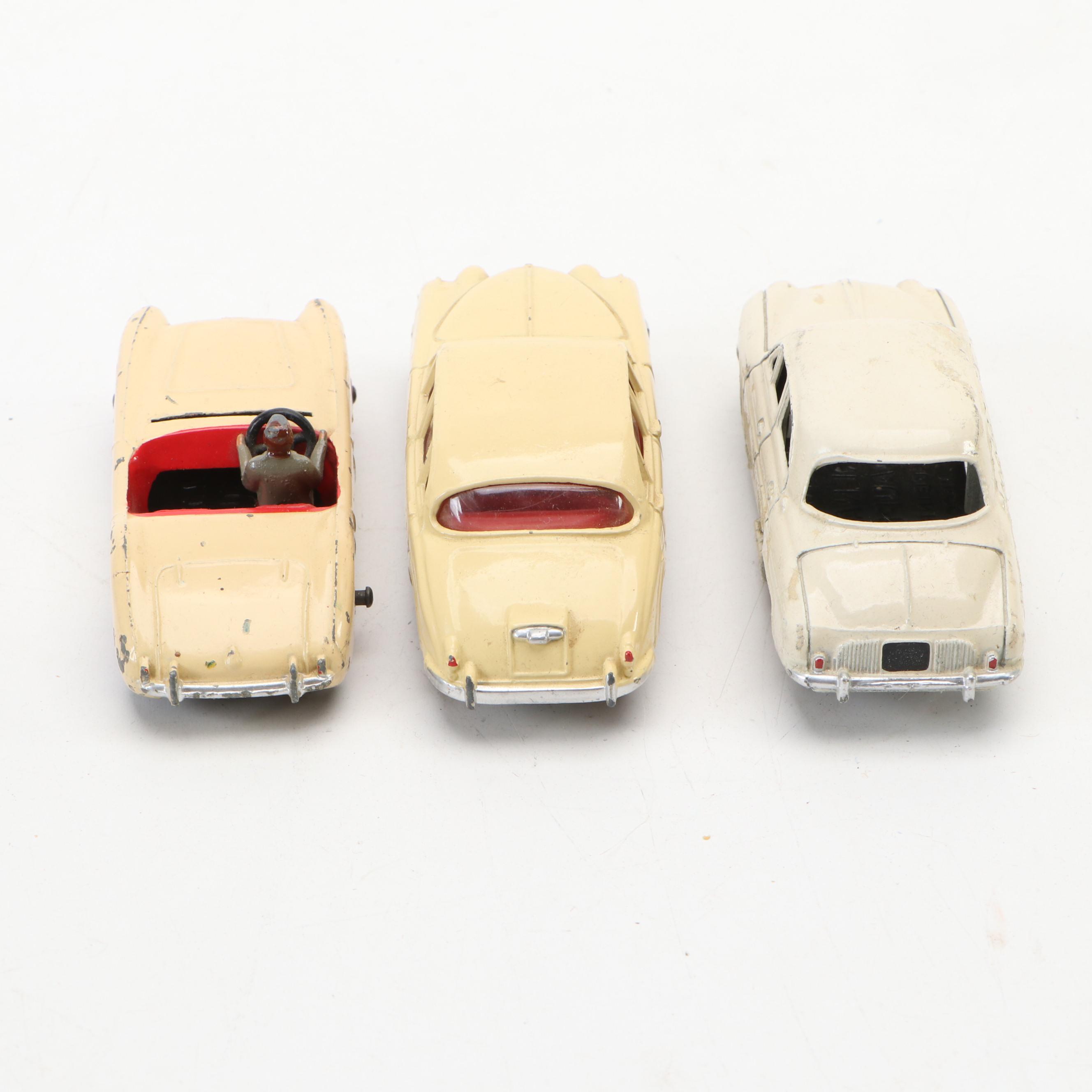 Meccano Dinky Toys "Sunbeam Alpine," "Triumph Herald" and More, Mid-20th Century