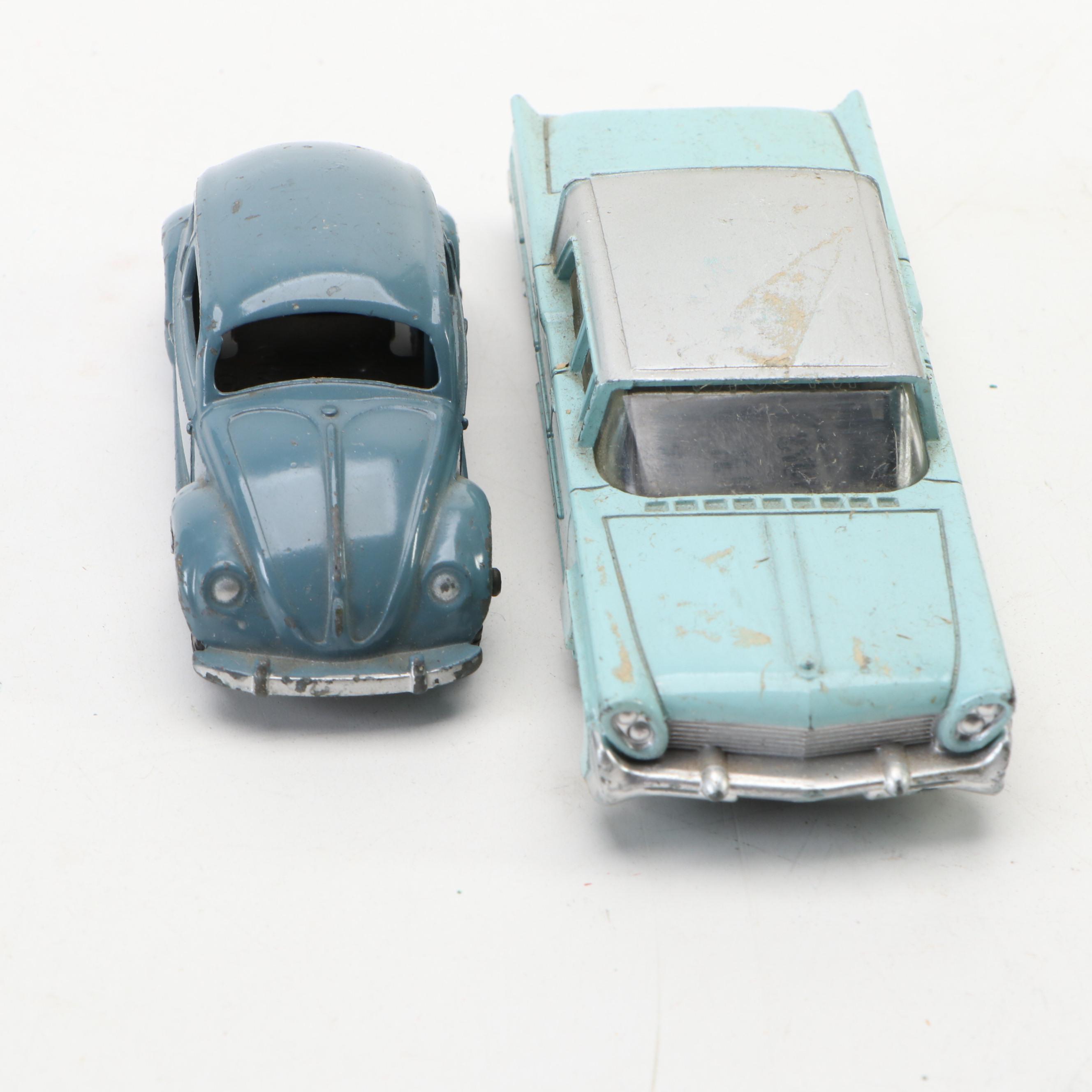 Meccano Dinky Toys "Sunbeam Alpine," "Triumph Herald" and More, Mid-20th Century