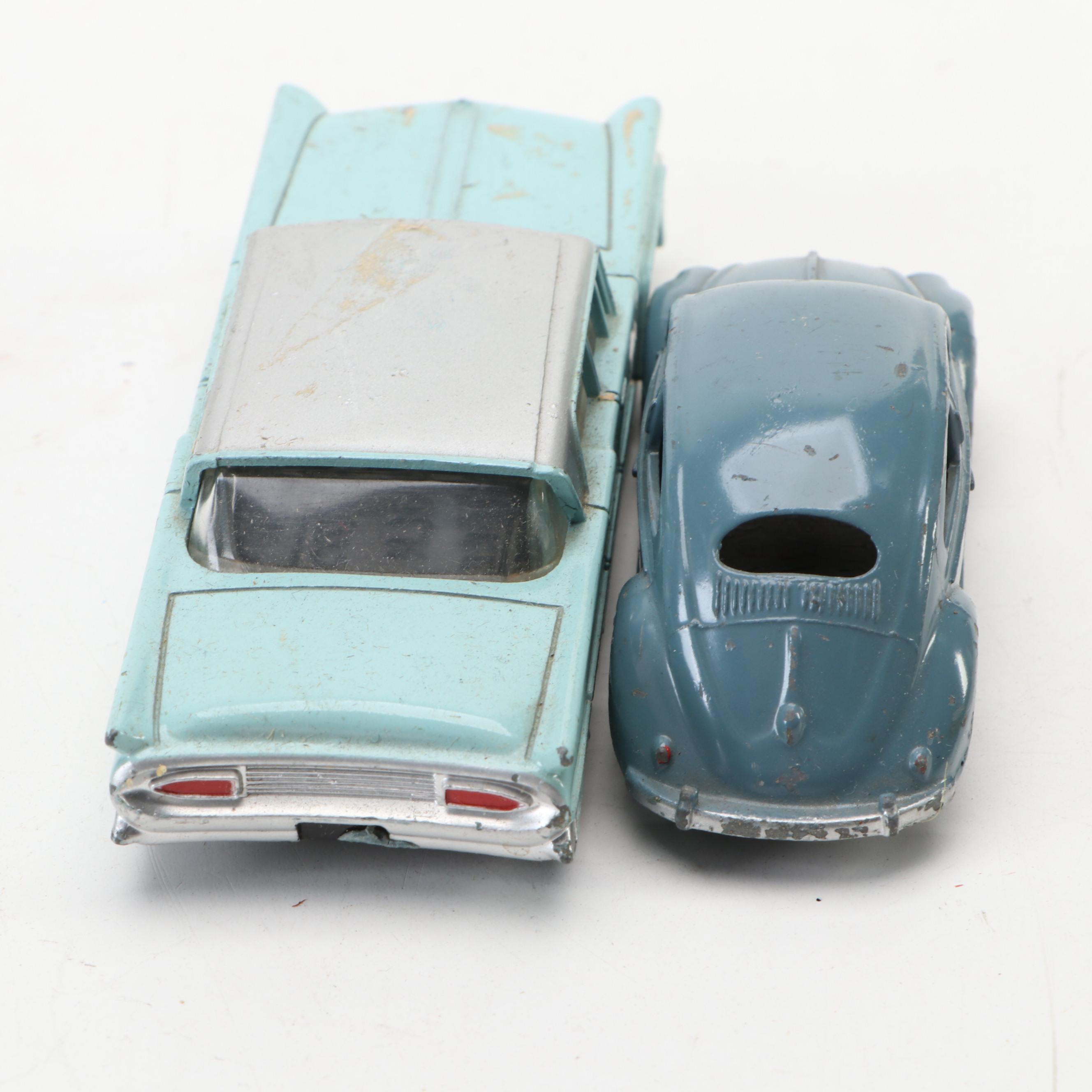 Meccano Dinky Toys "Sunbeam Alpine," "Triumph Herald" and More, Mid-20th Century