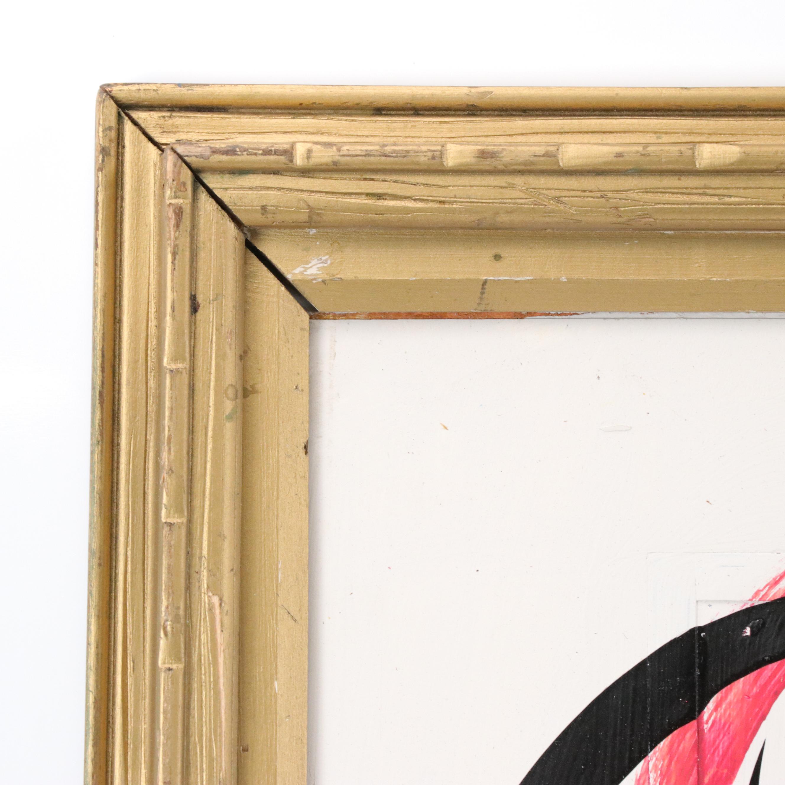 Peter Robert Keil Stylized Acrylic Portrait "Andy Warhol"