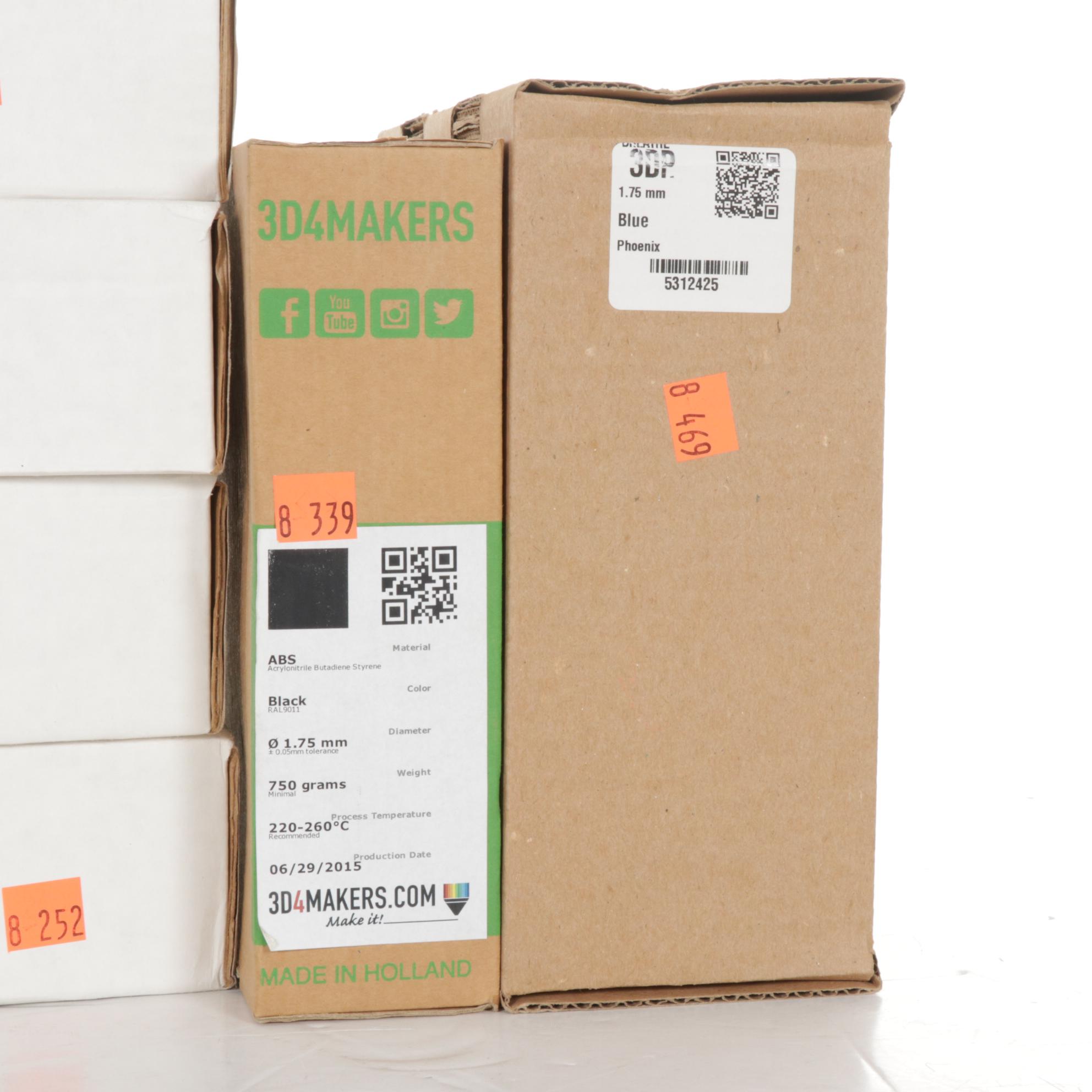 3D Printer 1.75mm ABS, PolyMax & Other Filament