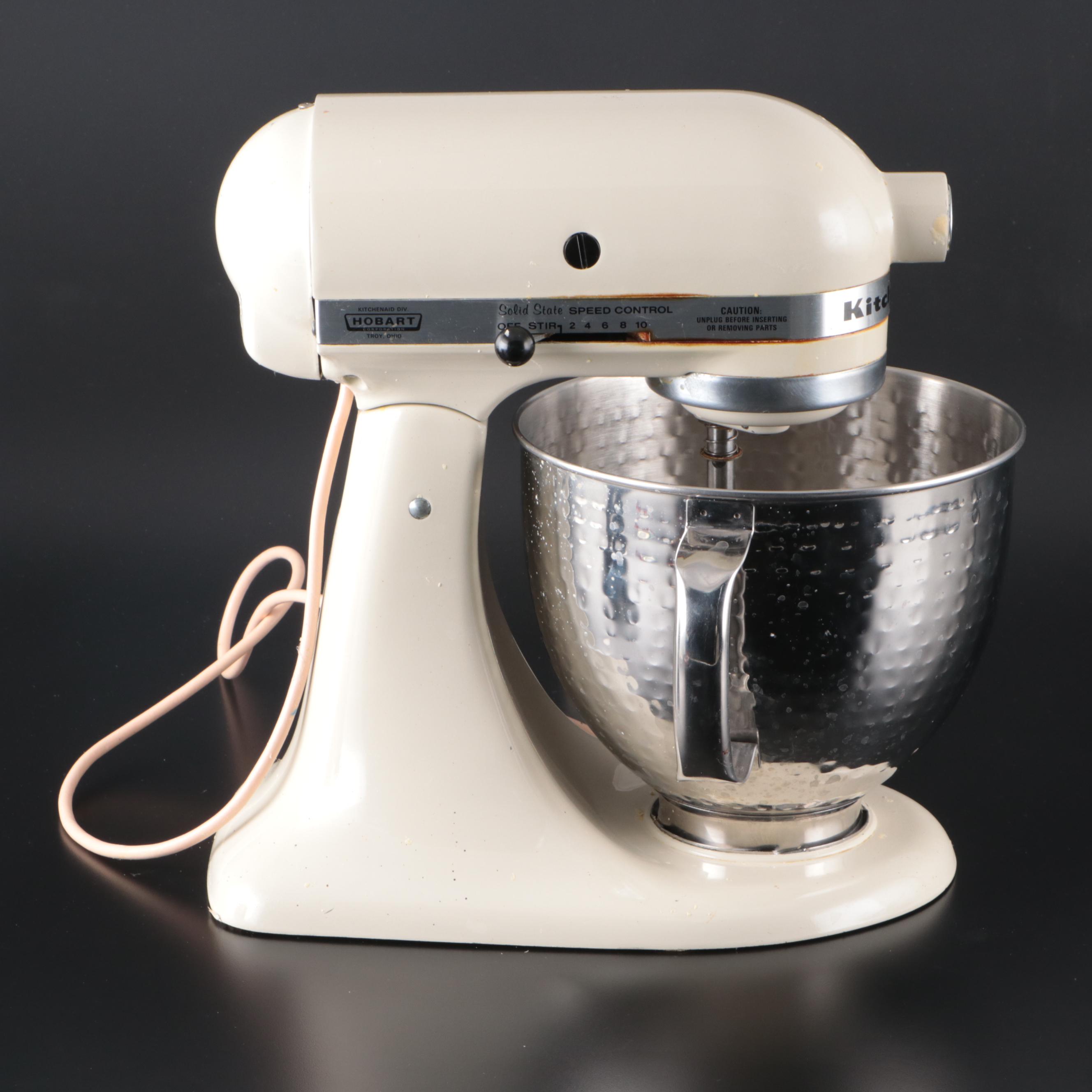 Hobart KitchenAid Model K45-SS 10 Speed Food Mixer, Late 20th Century
