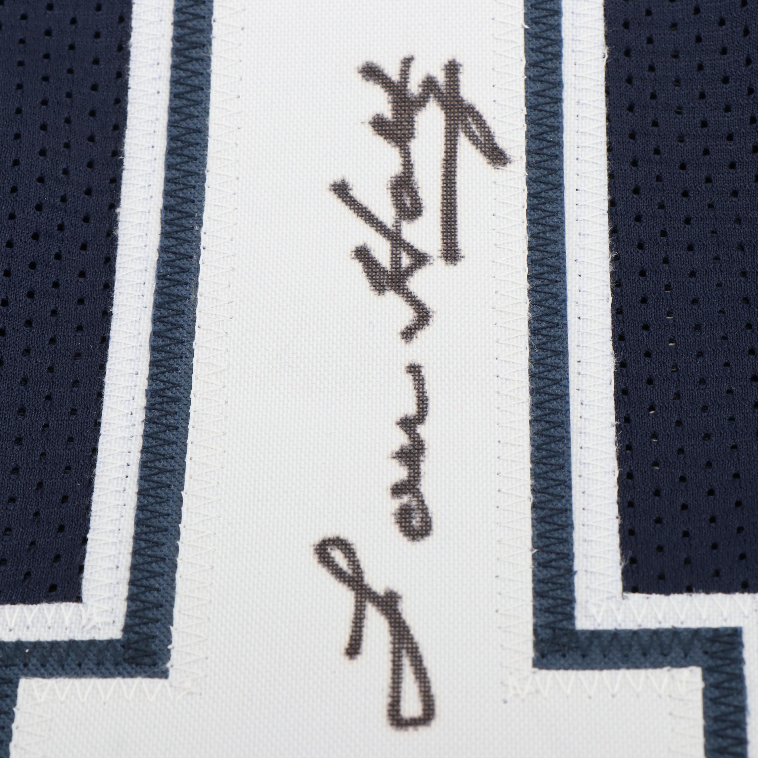 Lou Holtz Signed Notre Dame Fighting Irish Football Jersey, JSA