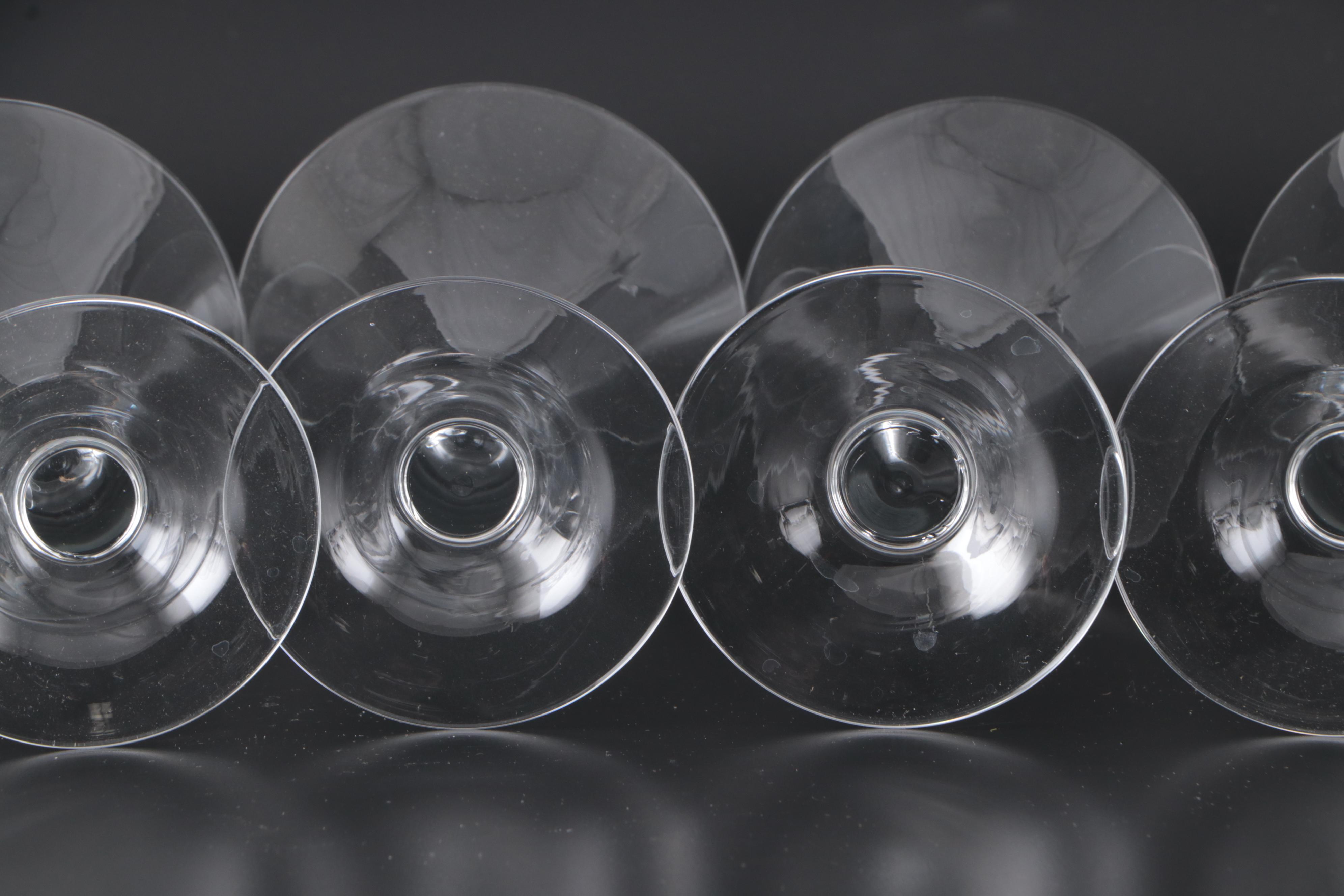 Andrée Putman for Sasaki "Alto" Glass Water Goblets