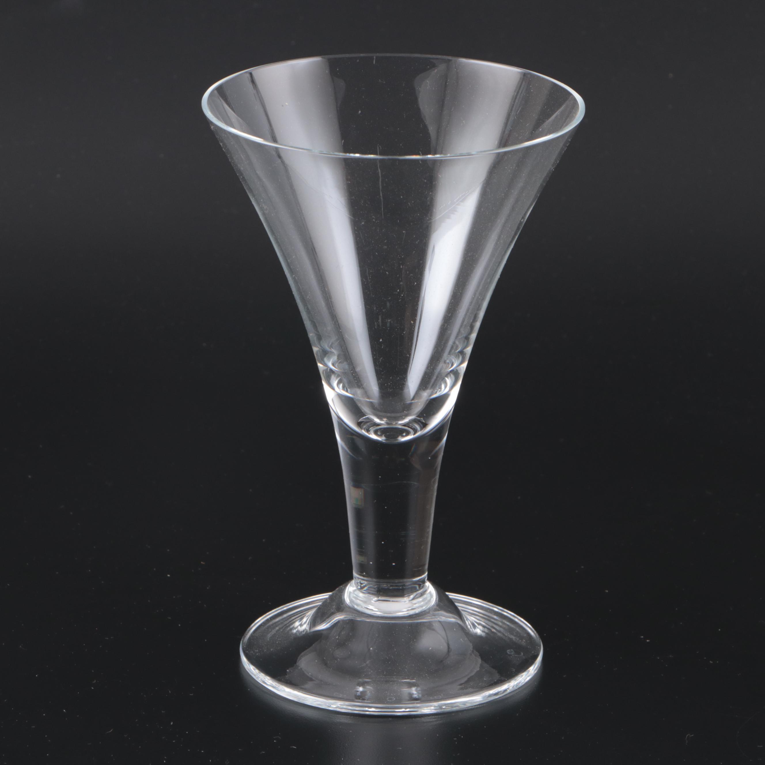 Andrée Putman for Sasaki "Alto" Glass Water Goblets