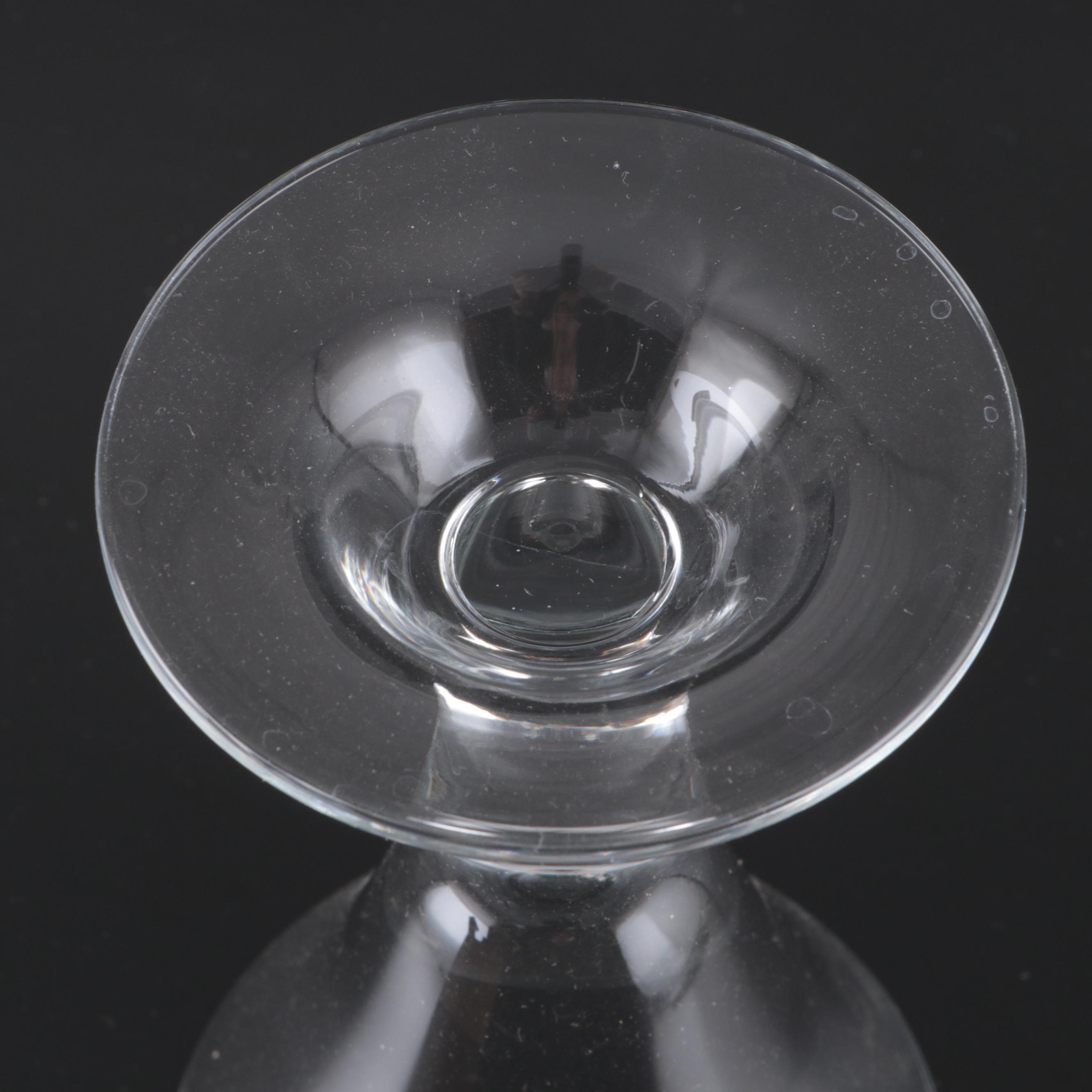 Andrée Putman for Sasaki "Alto" Glass Water Goblets
