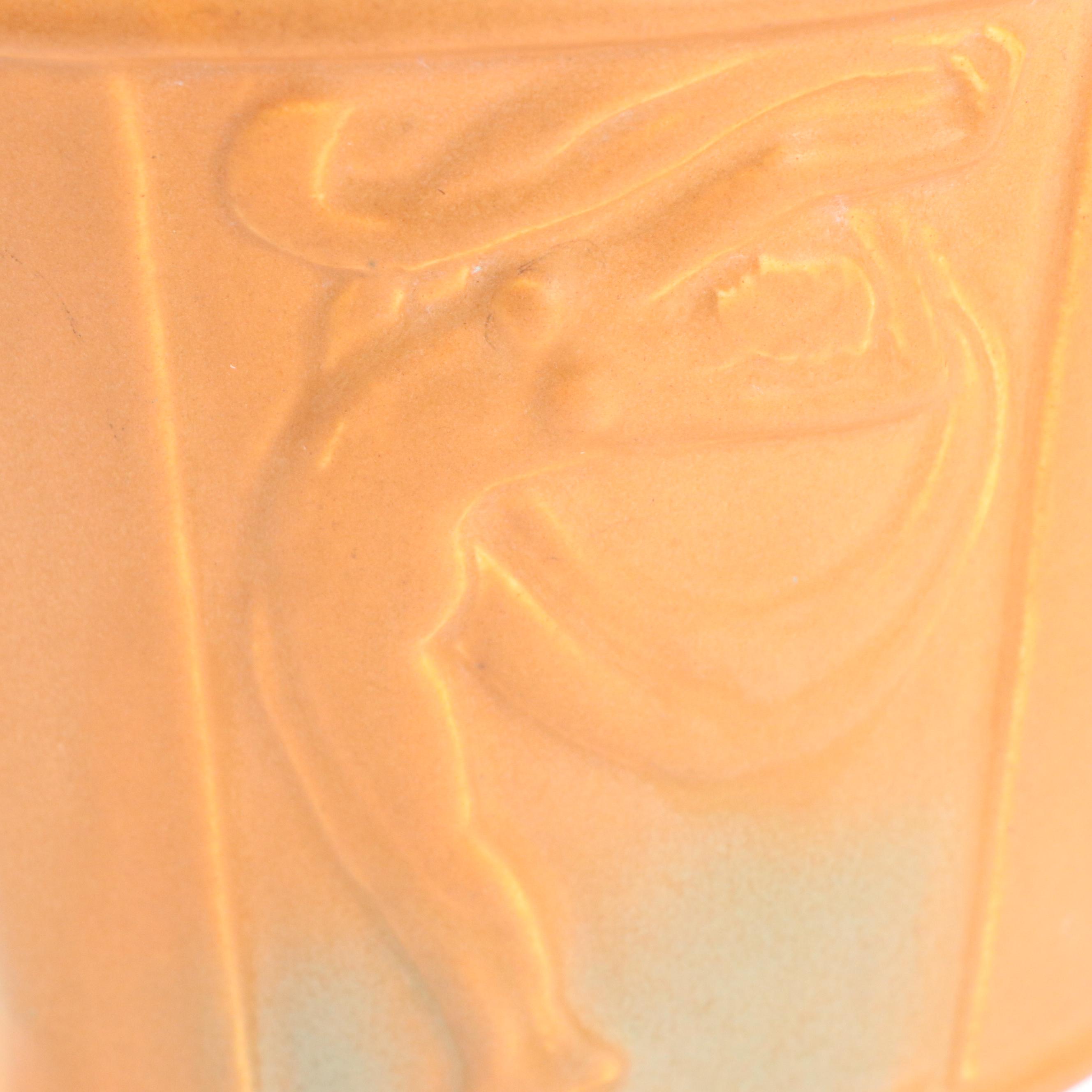 Muncie Pottery "Dancing Nudes" Table Lamp with Pull Cord