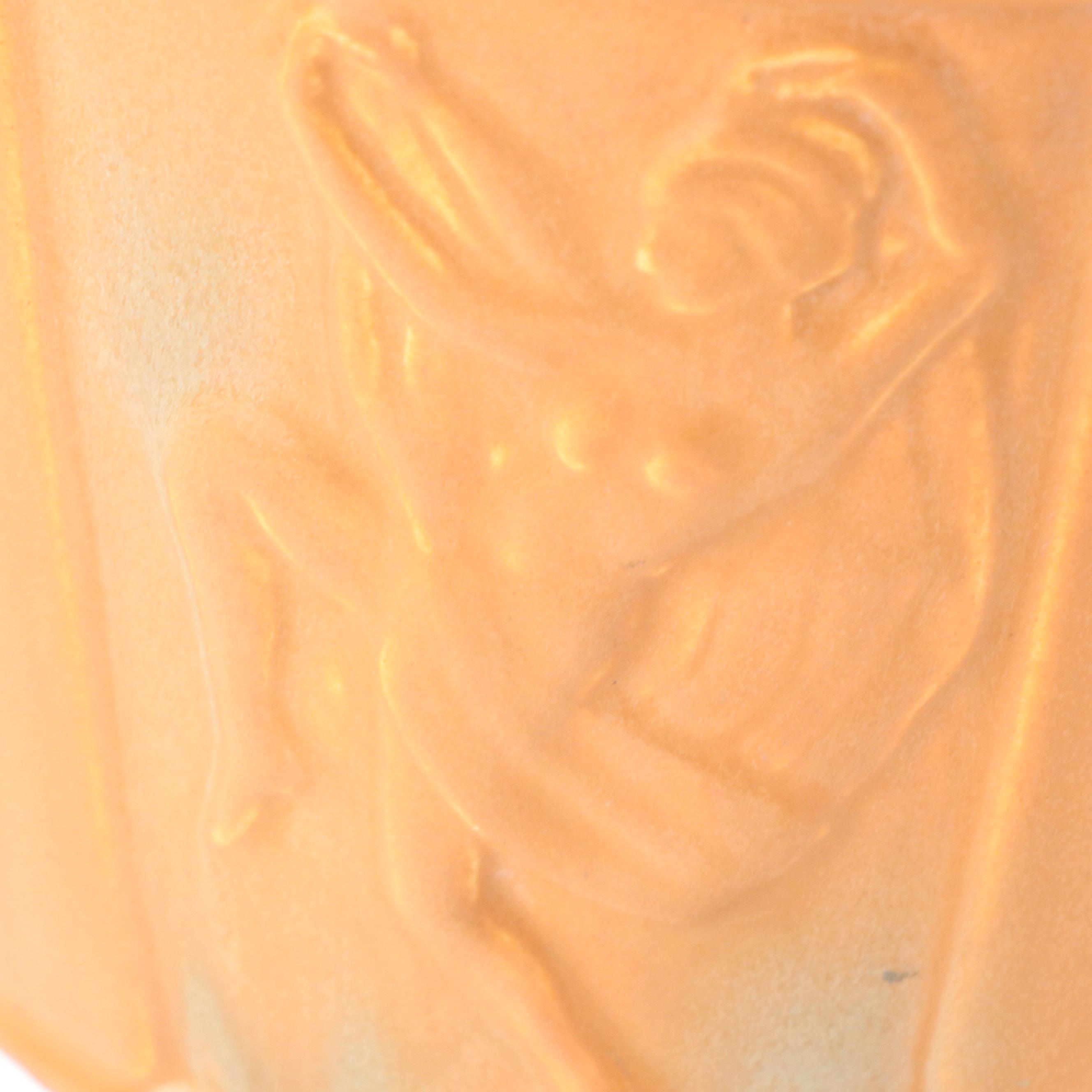 Muncie Pottery "Dancing Nudes" Table Lamp with Pull Cord