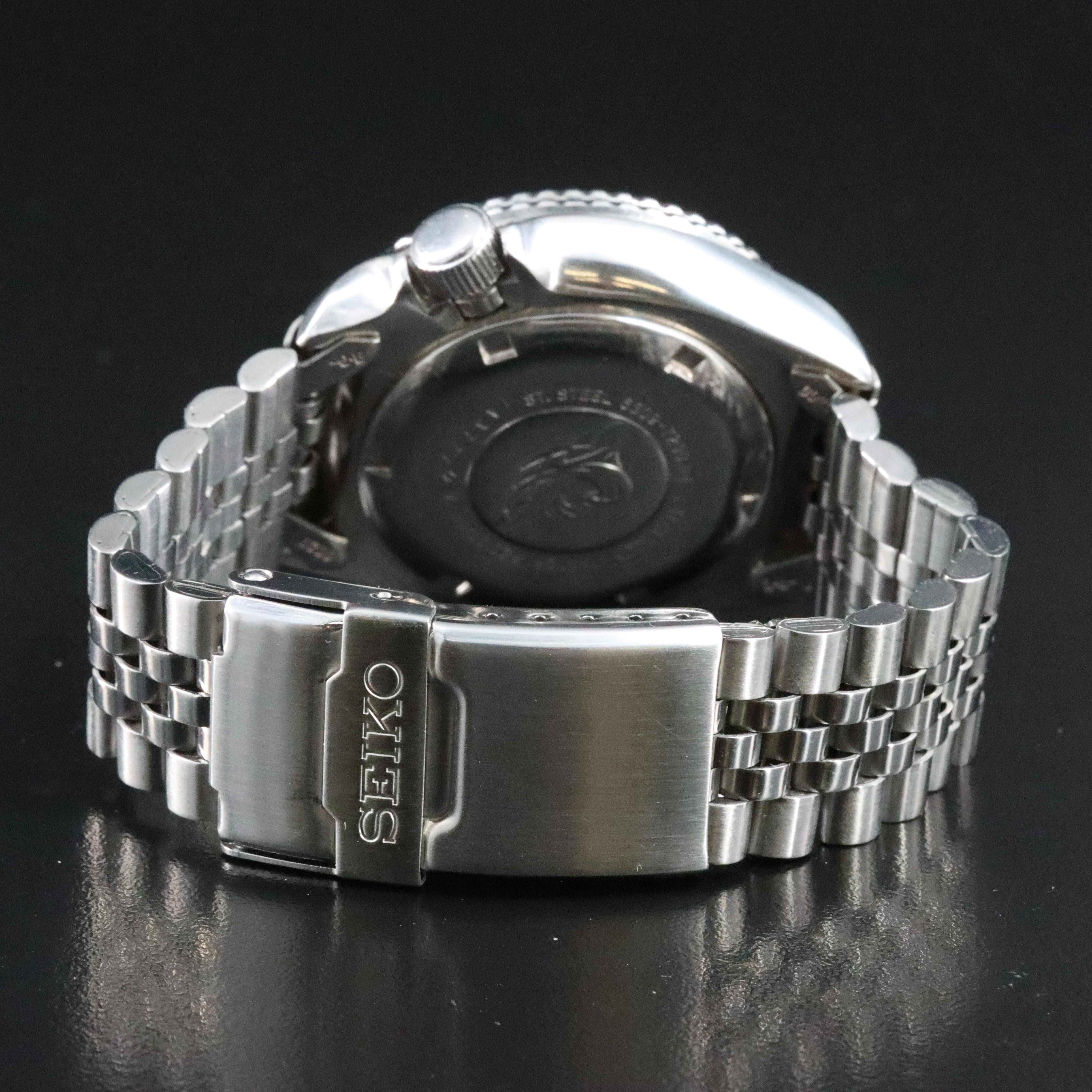 Seiko "Slim Turtle" 6309-7290 Black Dial 42mm Steel Automatic Watch