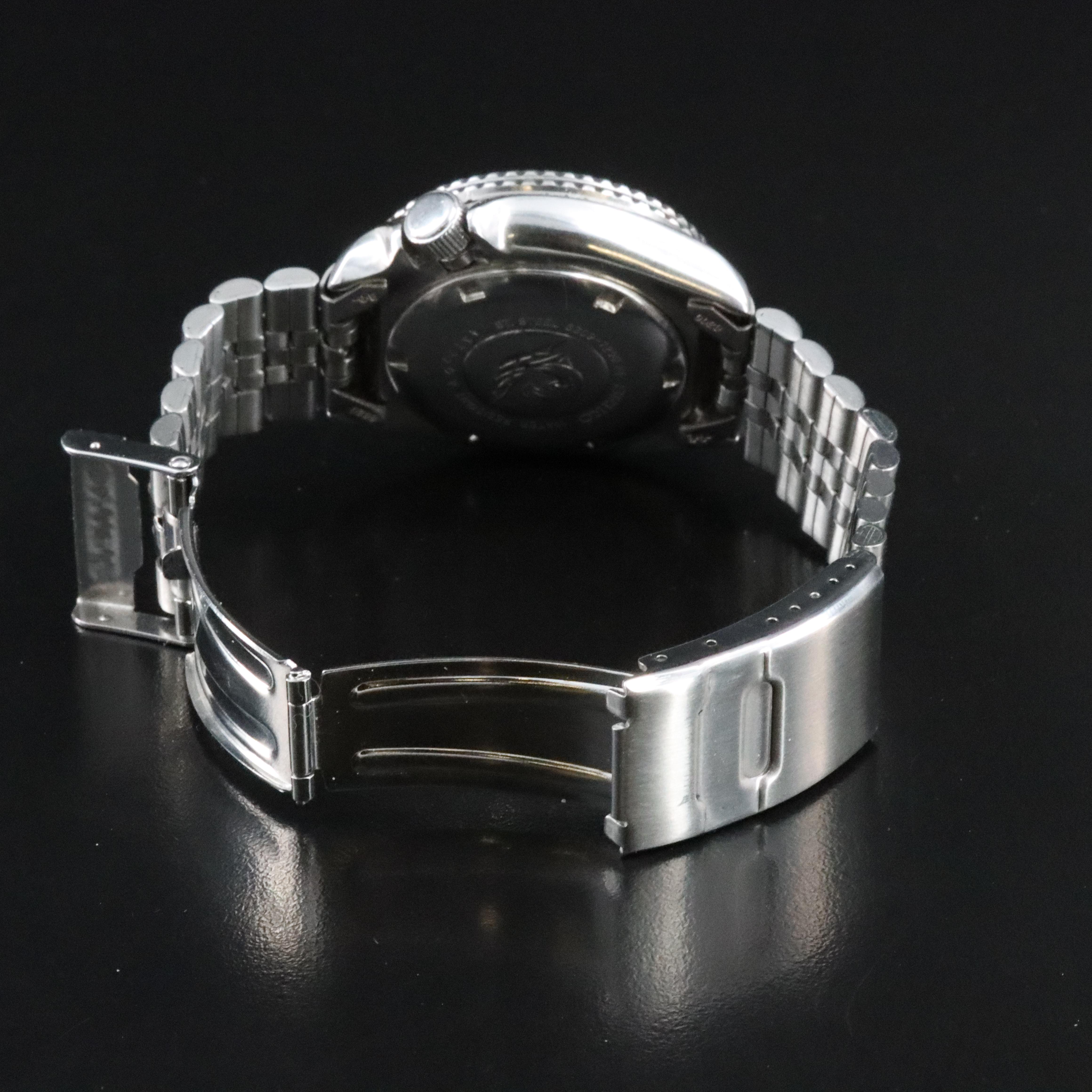 Seiko "Slim Turtle" 6309-7290 Black Dial 42mm Steel Automatic Watch