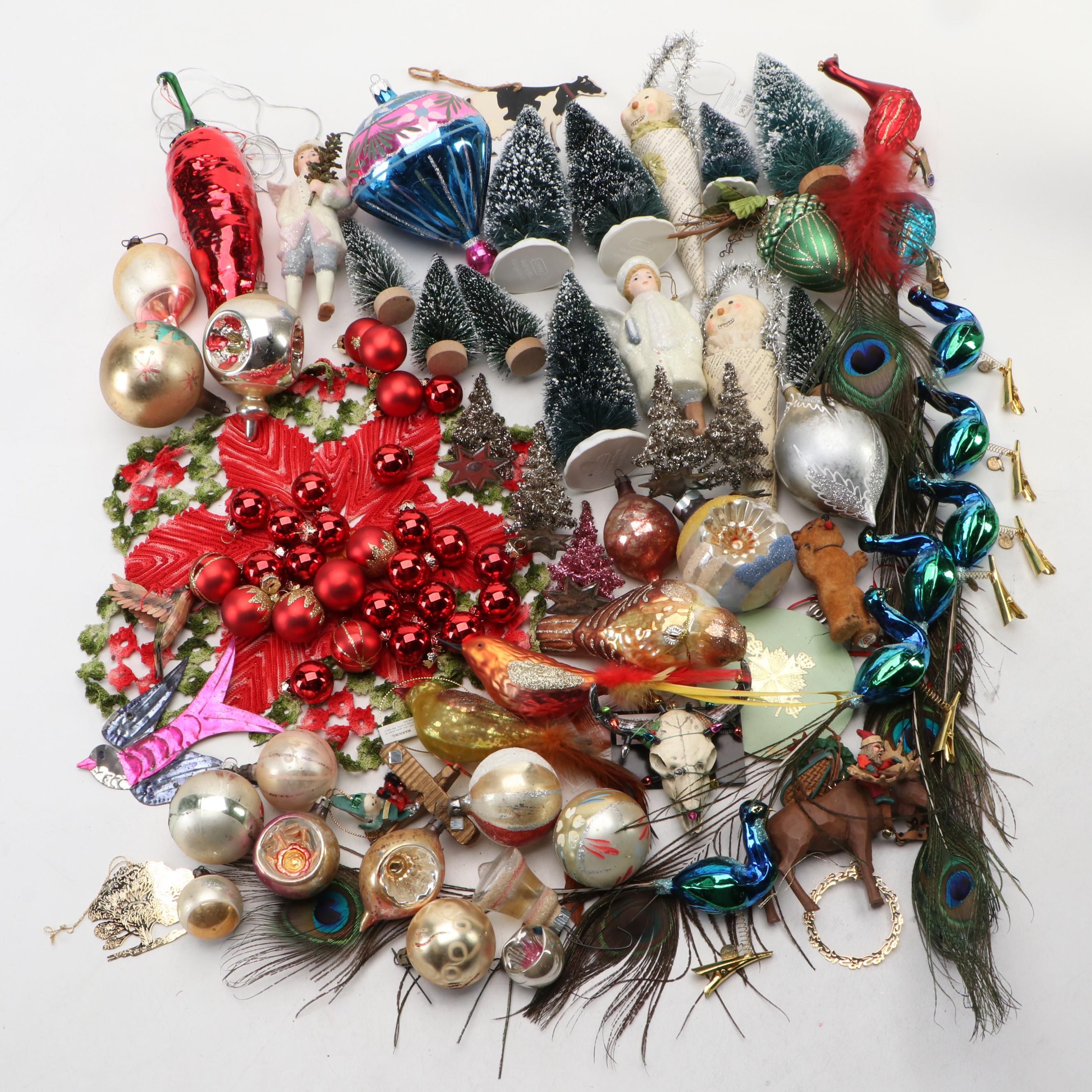 Kurt S. Adler, Lemax and Other Christmas Ornaments and Table Décor