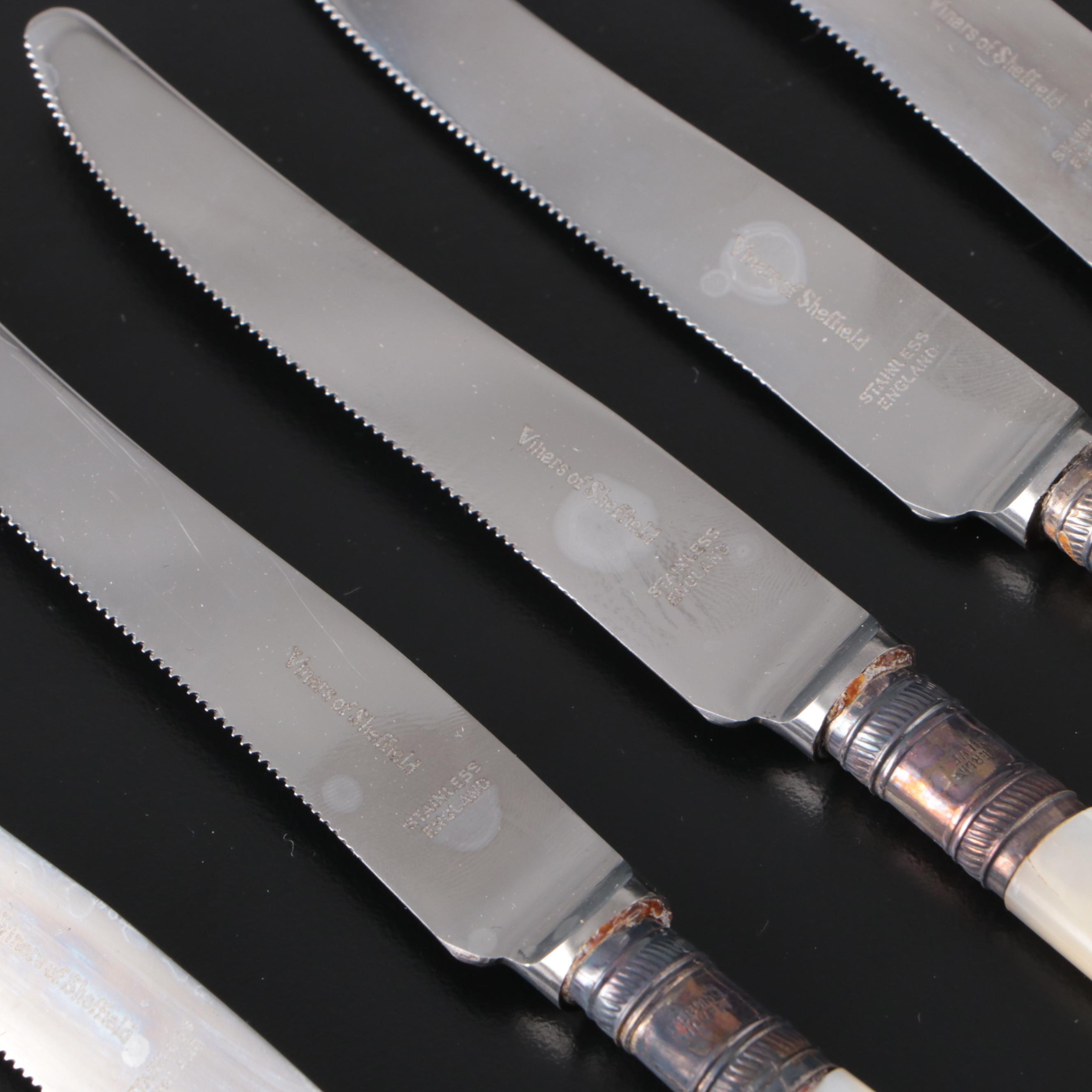 Alexander Clark & Co English Sterling Silver Spoons and Other Flatware