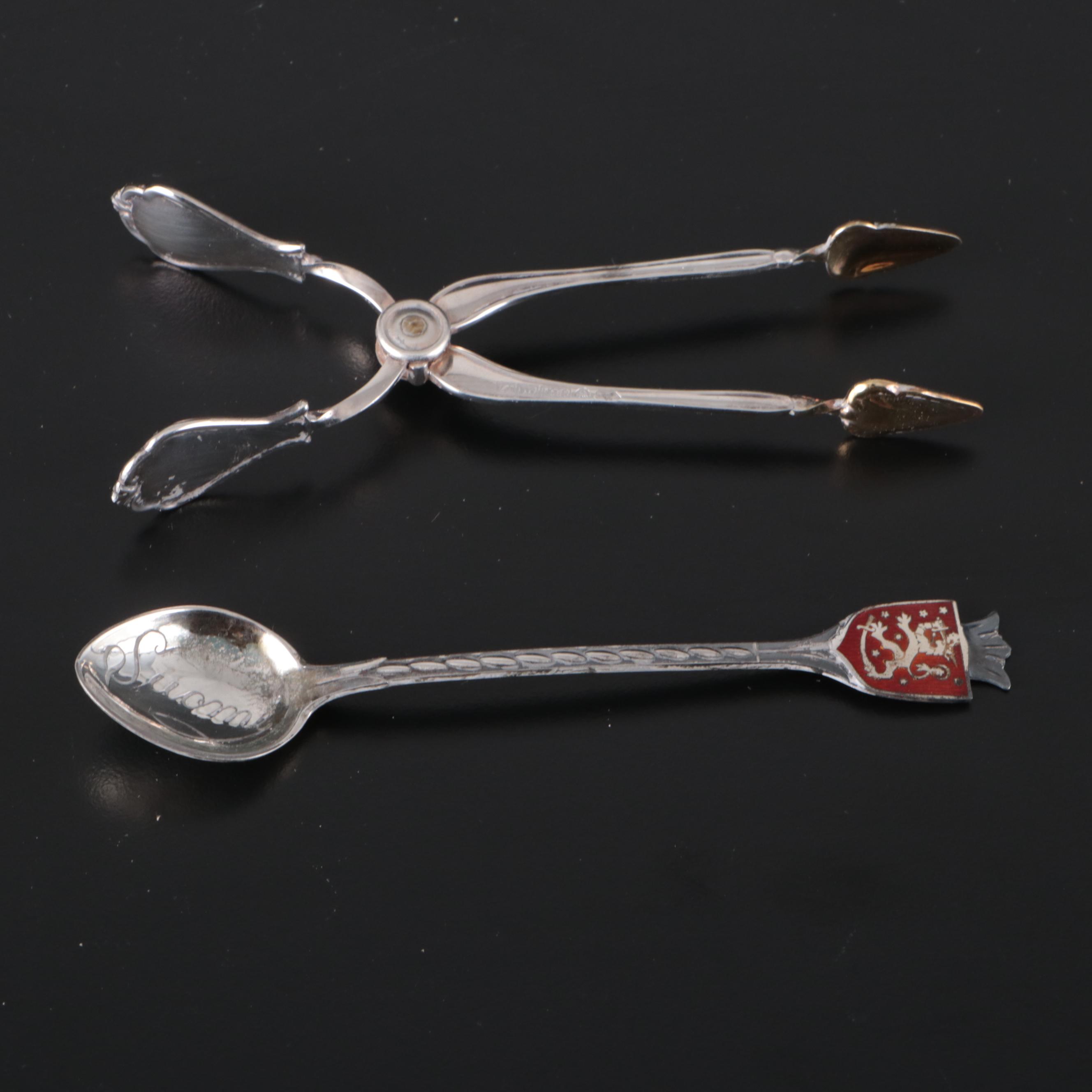 Alexander Clark & Co English Sterling Silver Spoons and Other Flatware