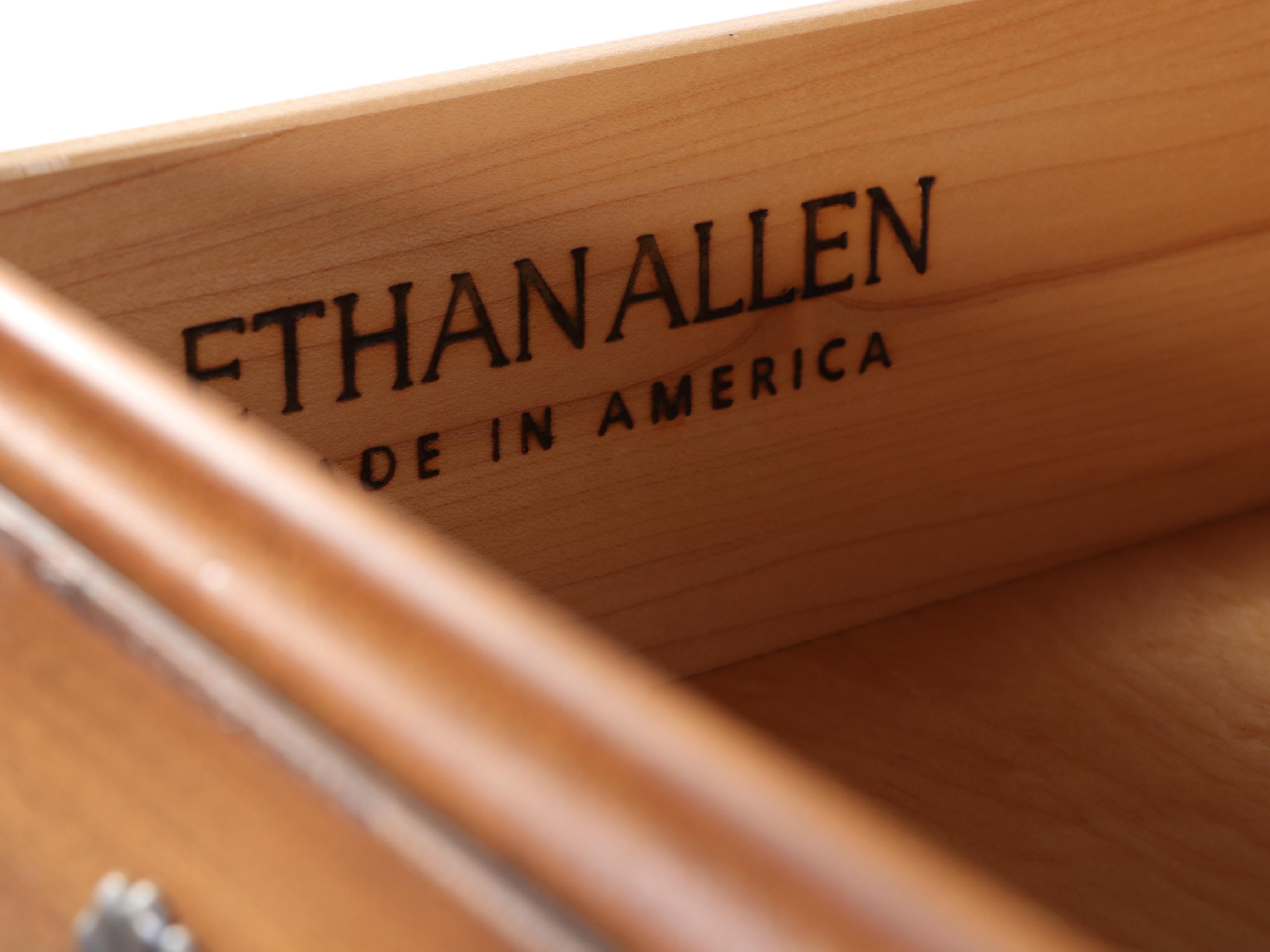 Ethan Allen "Country French" Birch Media Armoire