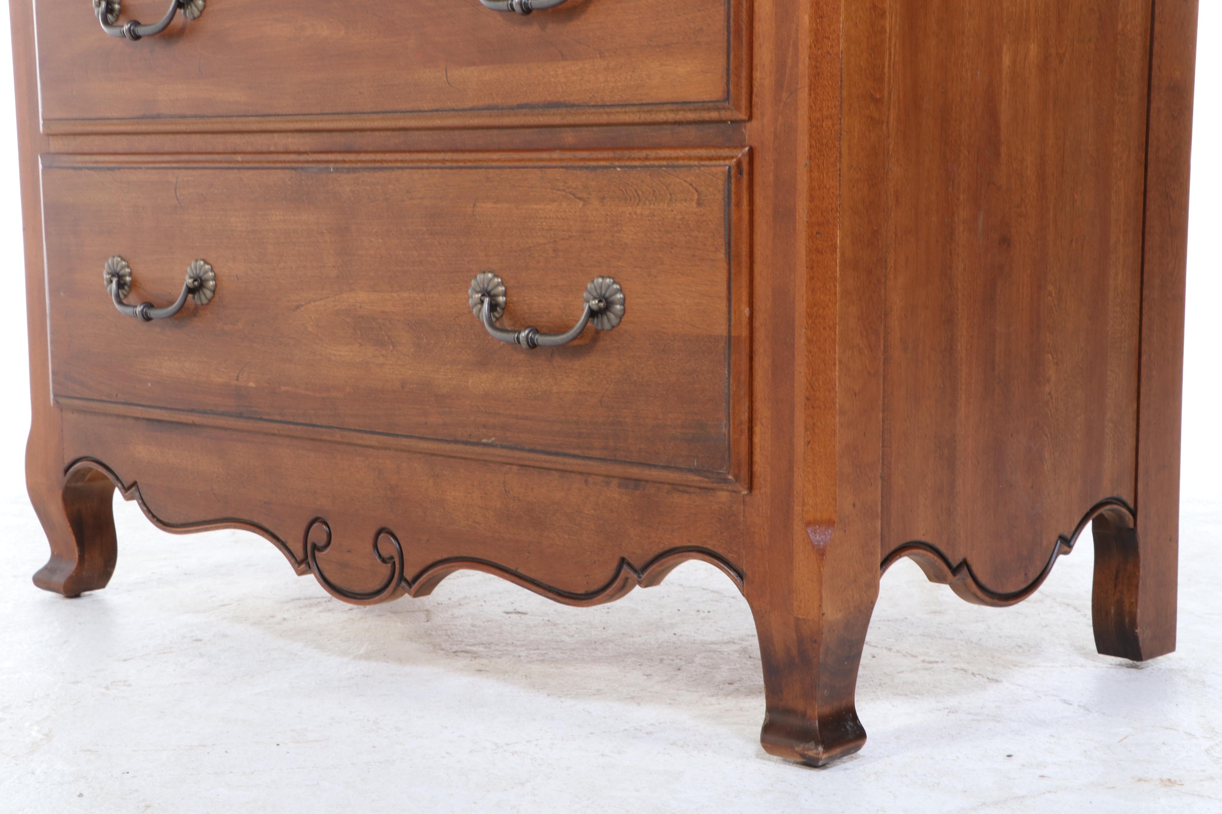 Ethan Allen "Country French" Birch Media Armoire